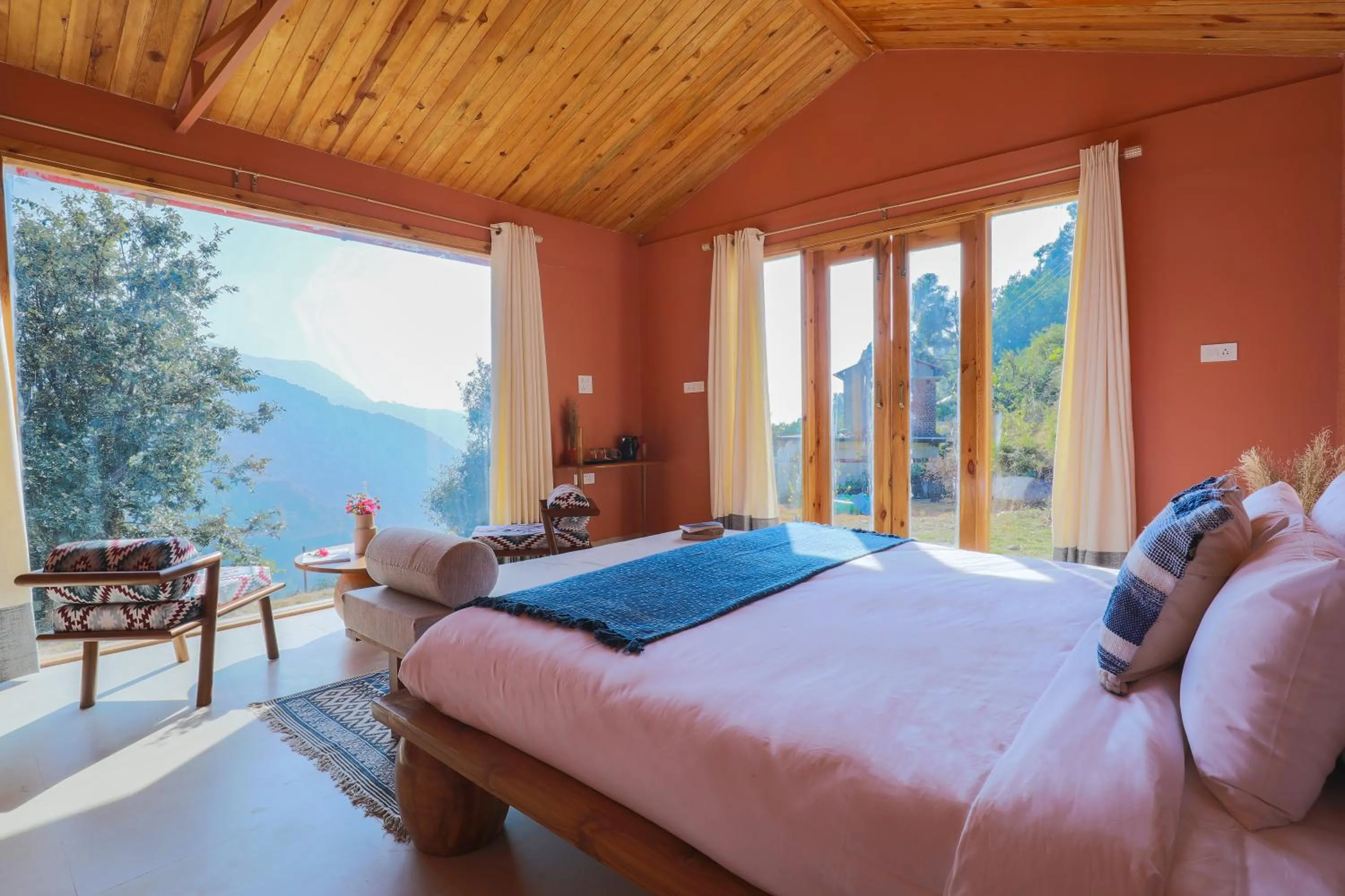 Bedroom, Bed in Seclude Pangot, Perch