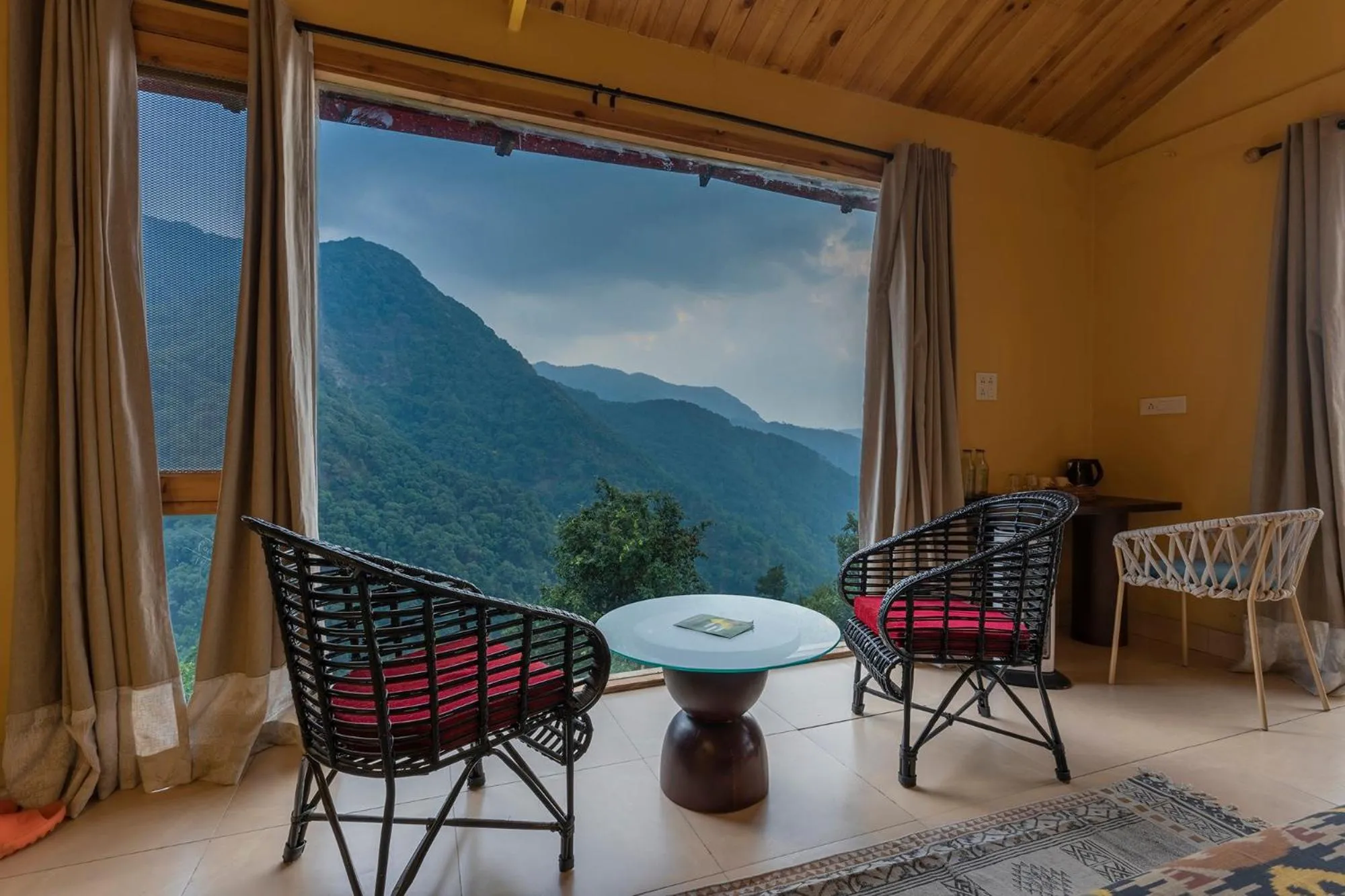 View (from property/room) in Seclude Pangot, Perch