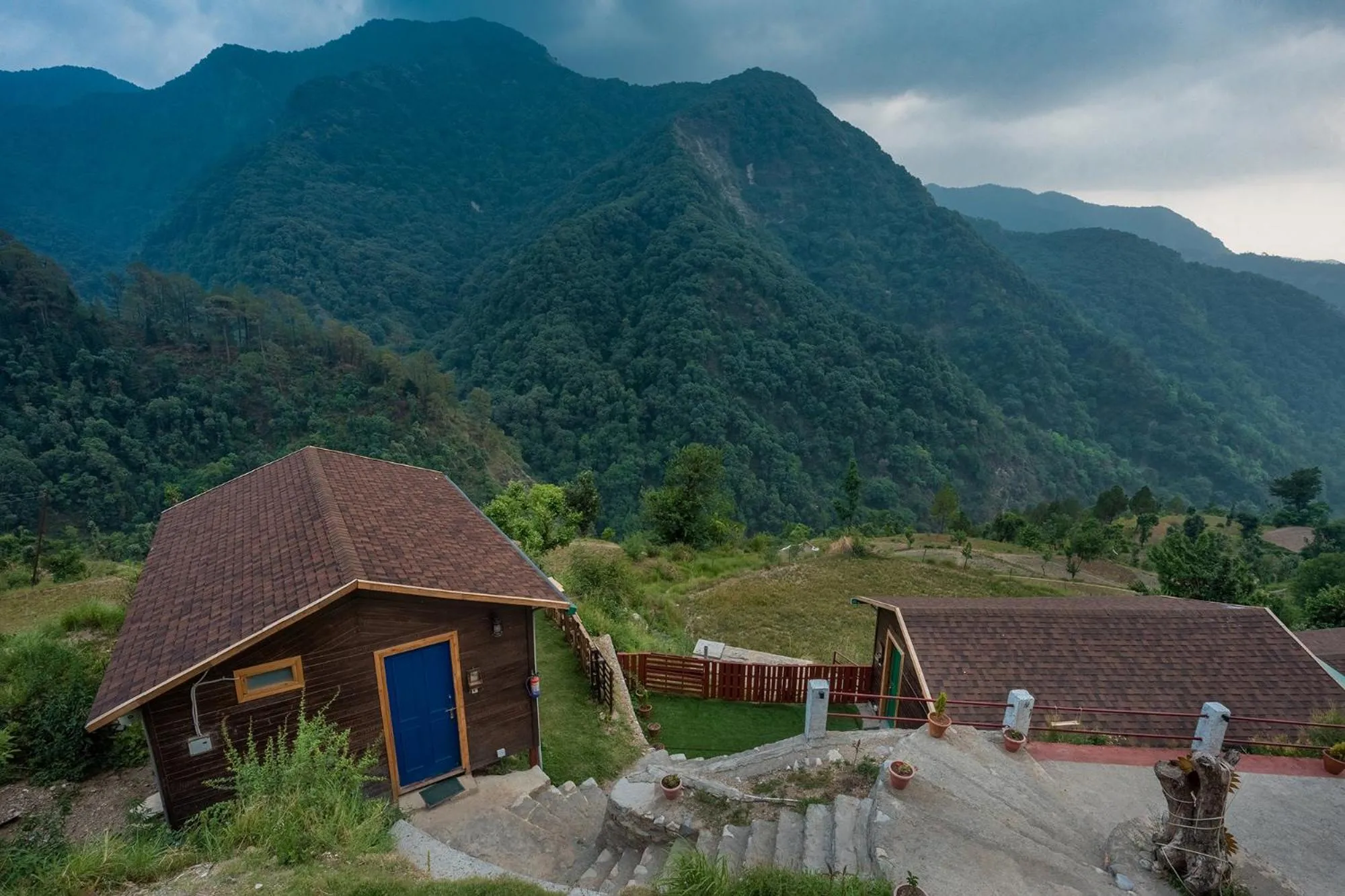 Property building in Seclude Pangot, Perch