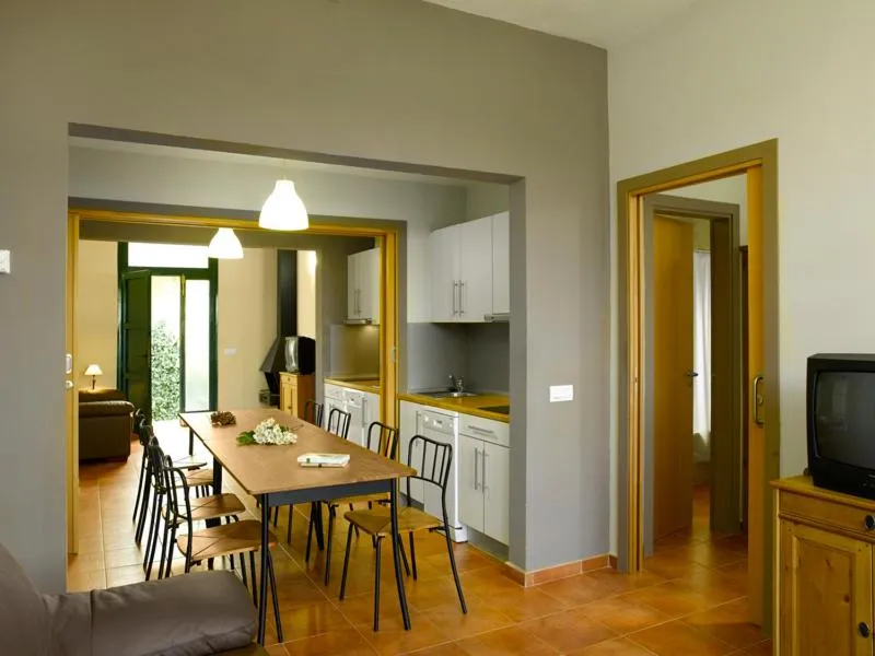 Kitchen or kitchenette in Hotel Rural y Apartamentos Villa Engracia