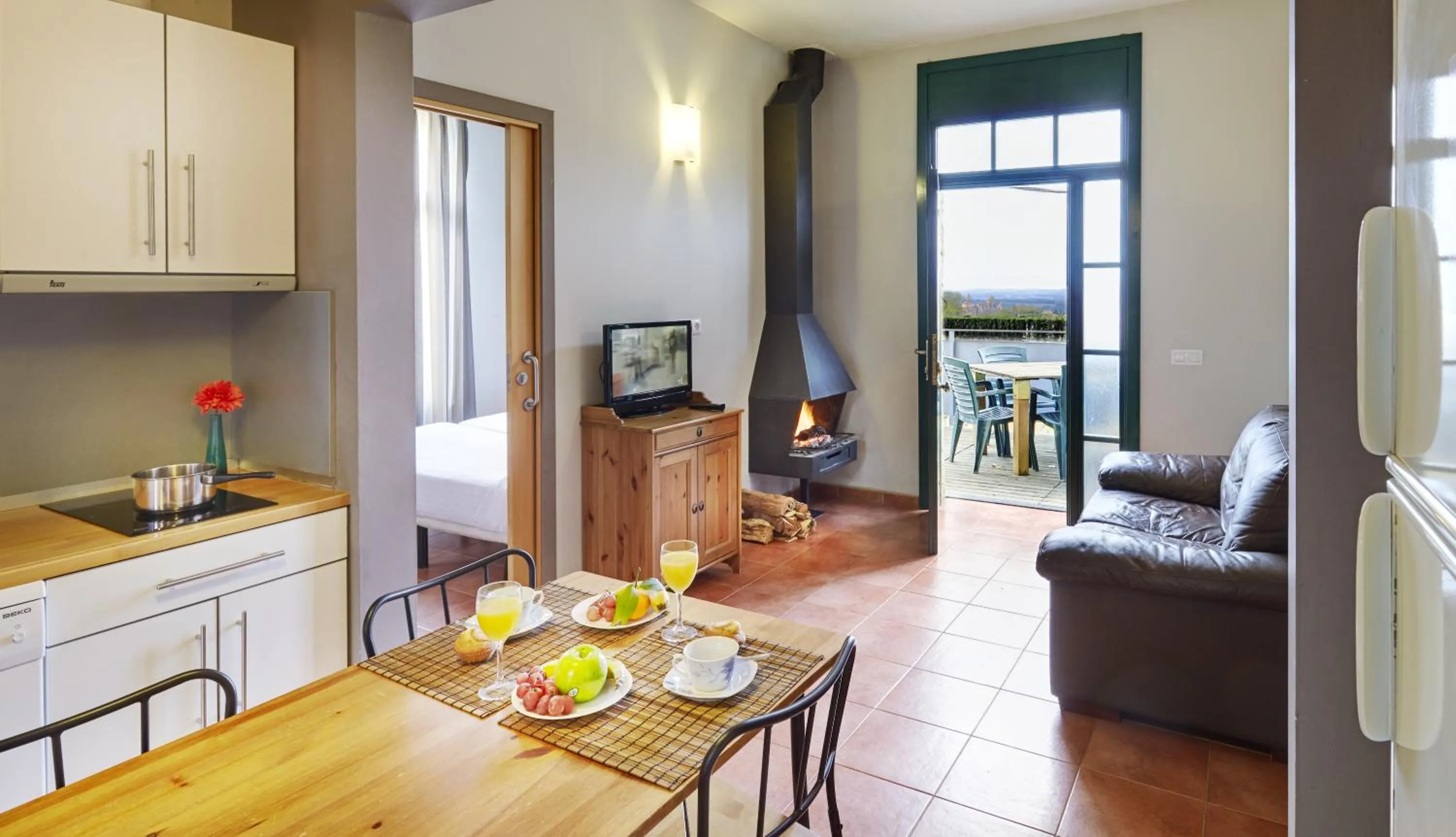 Balcony/Terrace in Hotel Rural y Apartamentos Villa Engracia