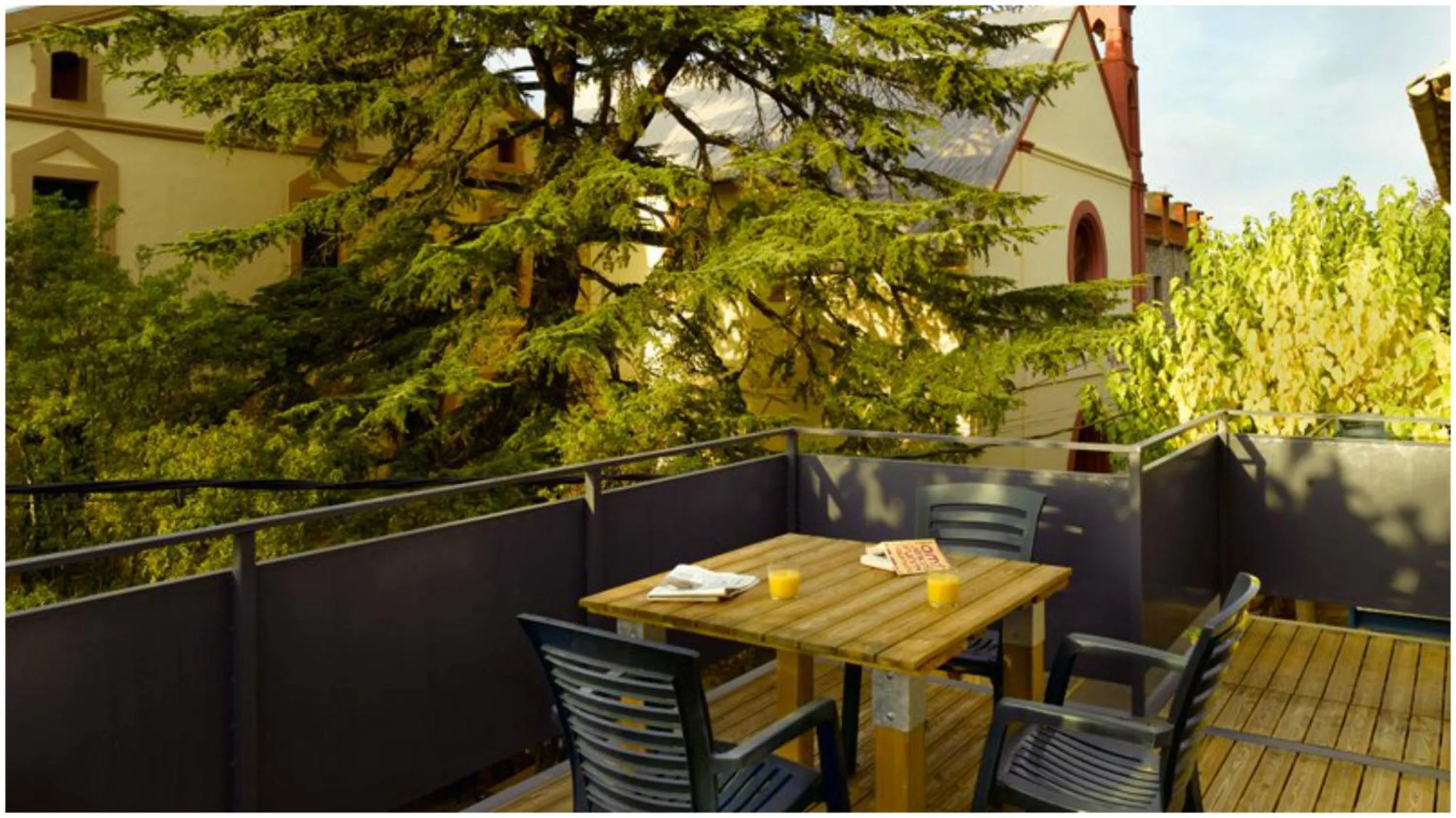 Balcony/Terrace in Hotel Rural y Apartamentos Villa Engracia