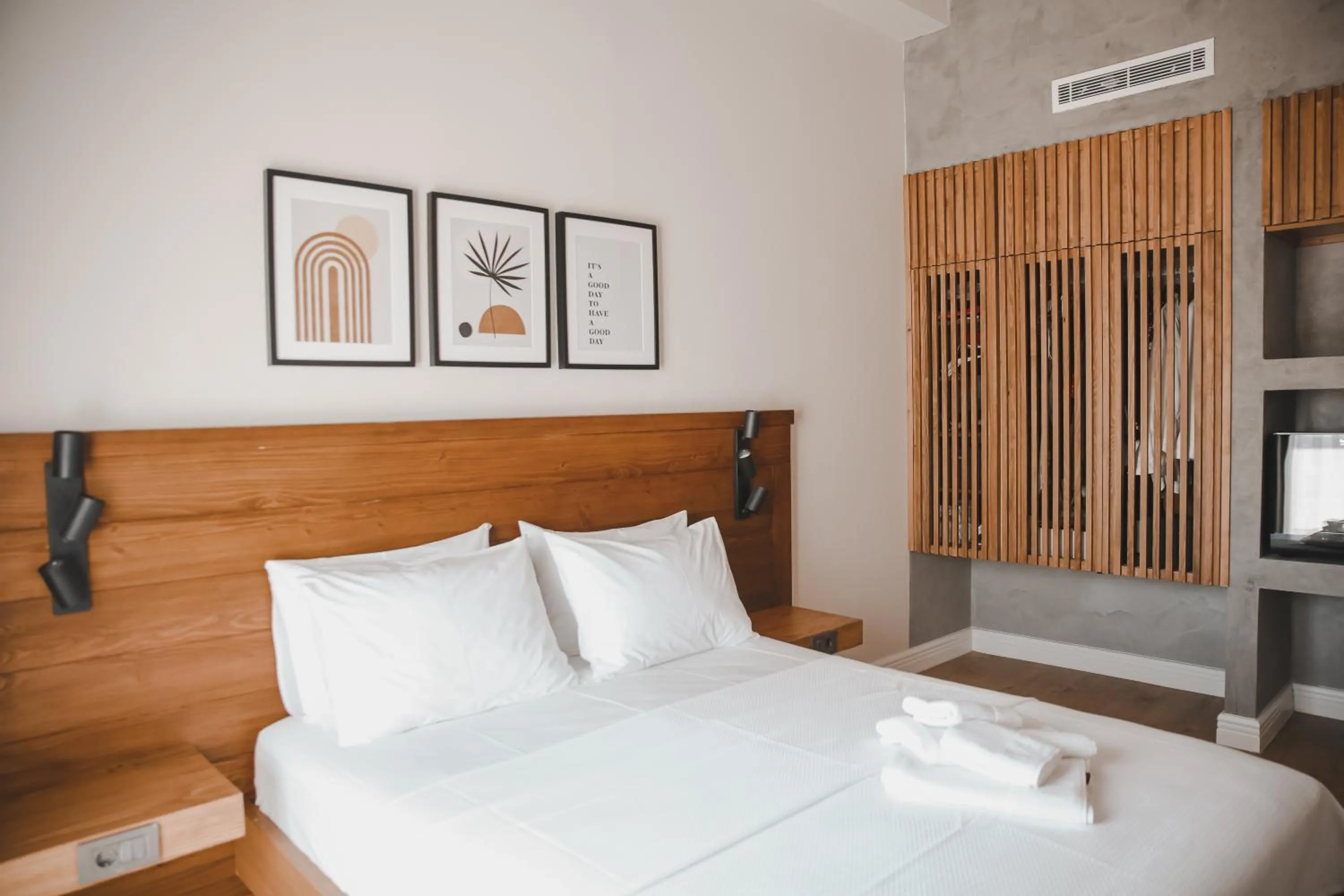 Bedroom, Bed in paye alaçatı butik otel