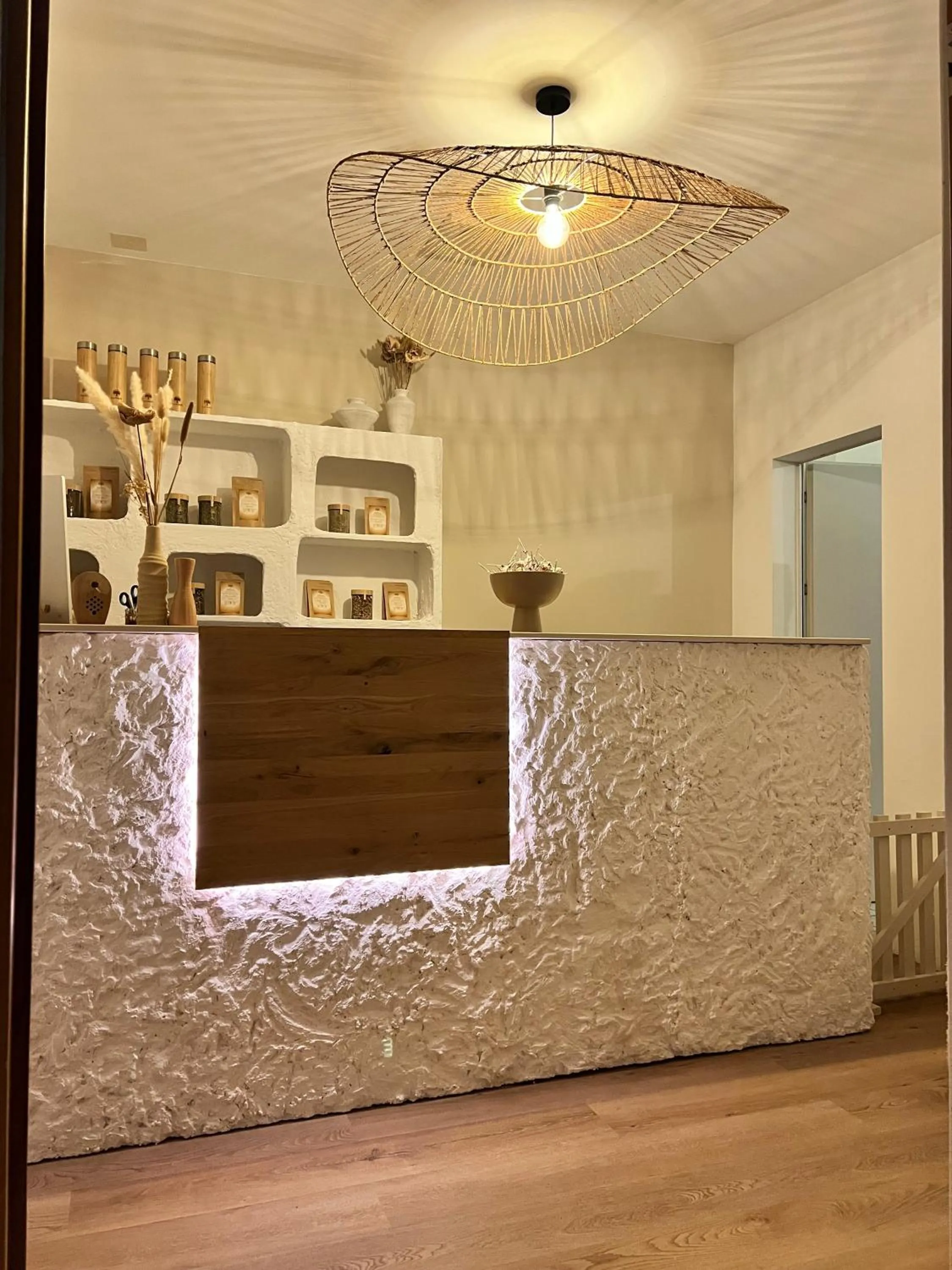 Lobby or reception in Hôtel Domaine de la Sauge