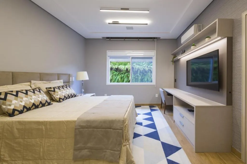 Bed in Casa Mantiqueira Hotel Boutique