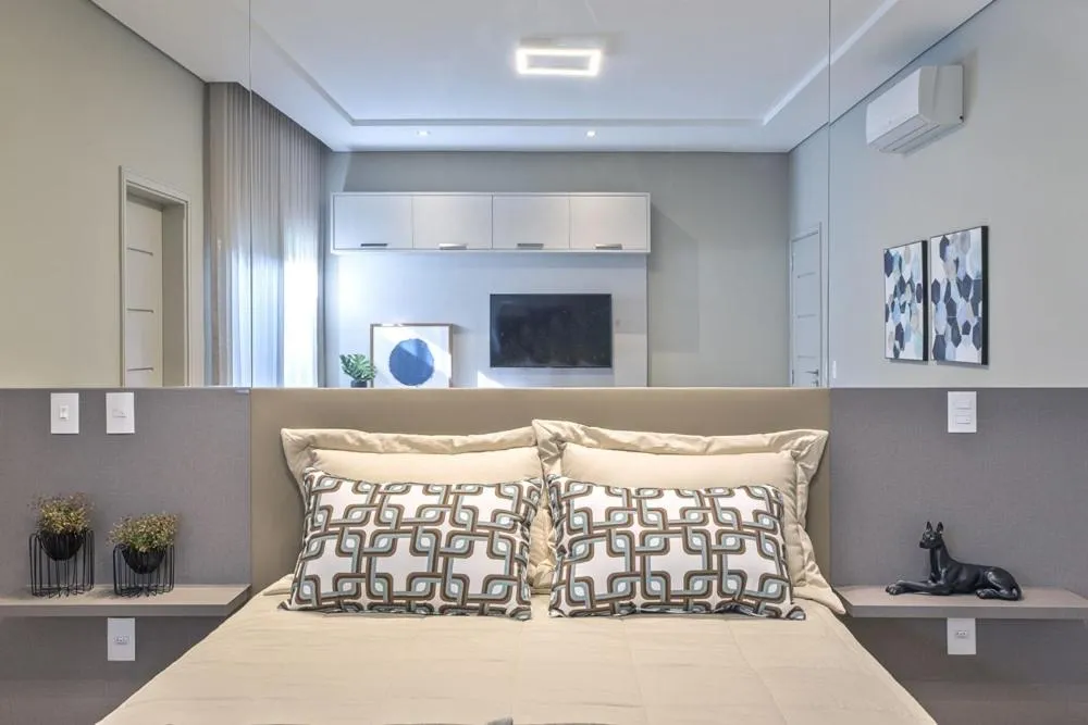 Bed in Casa Mantiqueira Hotel Boutique