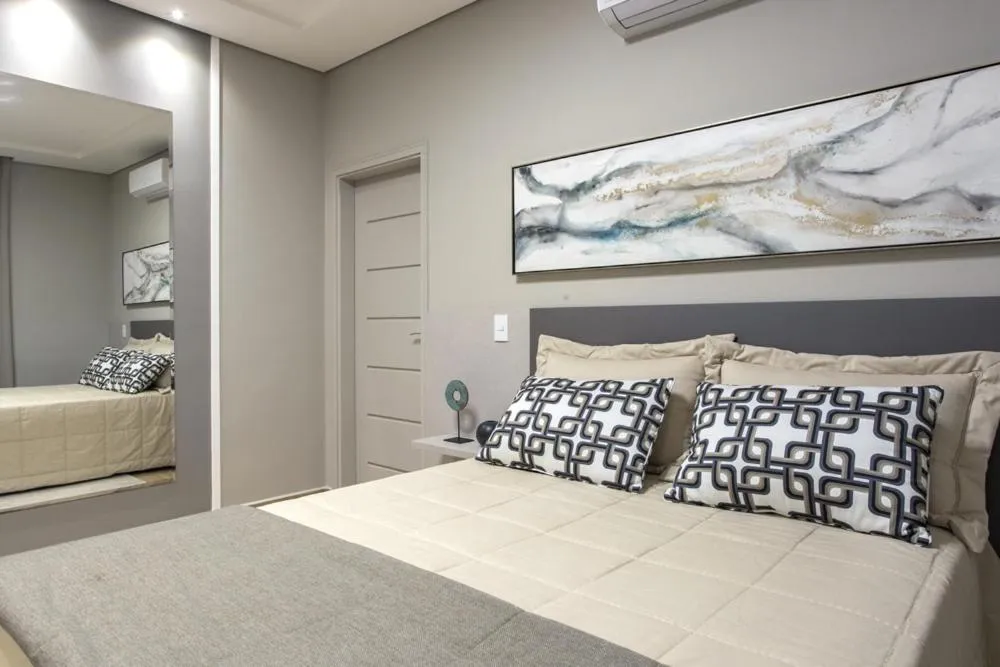 Bed in Casa Mantiqueira Hotel Boutique