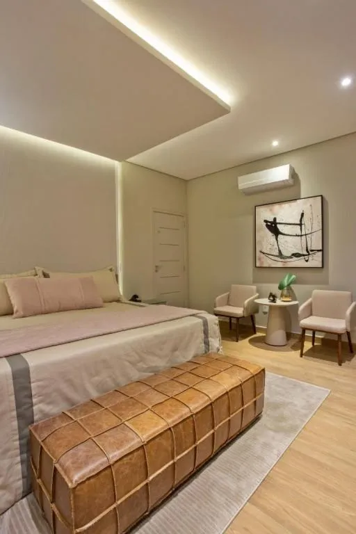 Bed in Casa Mantiqueira Hotel Boutique