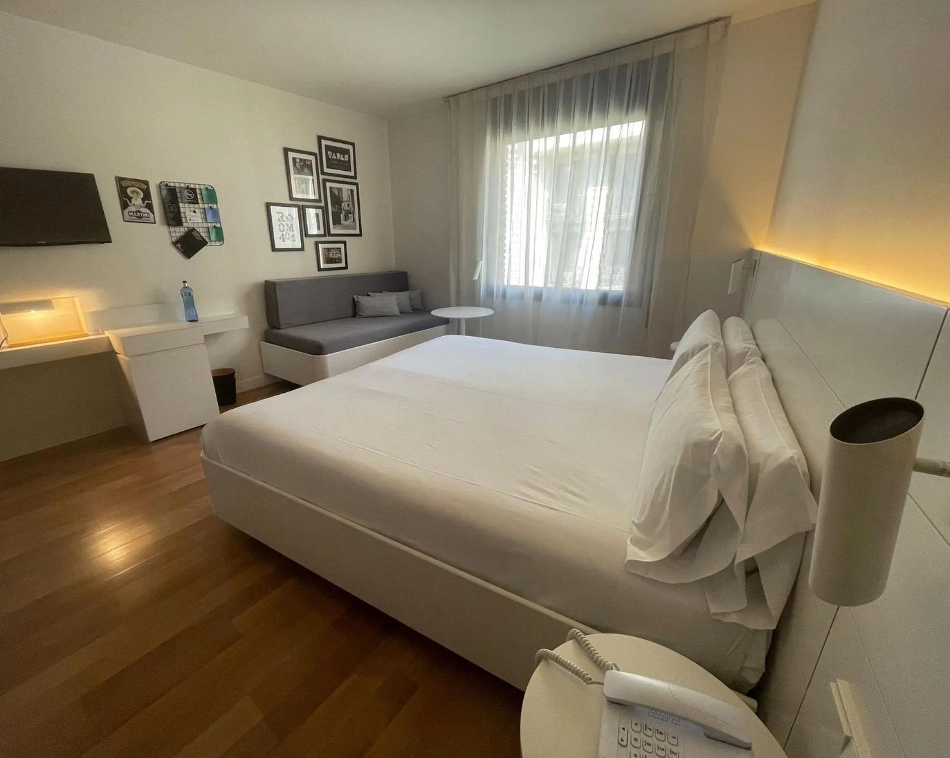 Bed in Pol & Grace Hotel