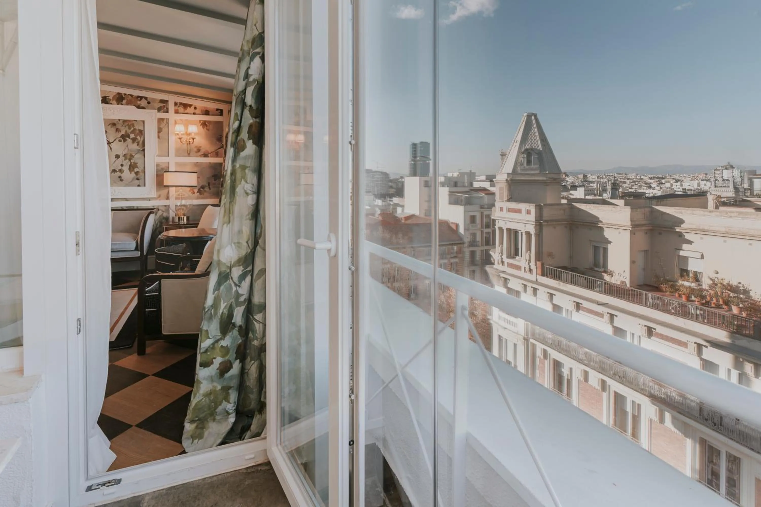 Balcony/Terrace in Wellington Hotel & Spa Madrid