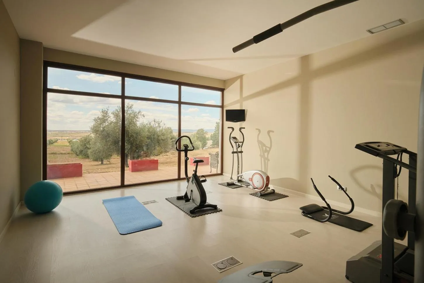 Fitness centre/facilities in Hotel Spa Villa Nazules