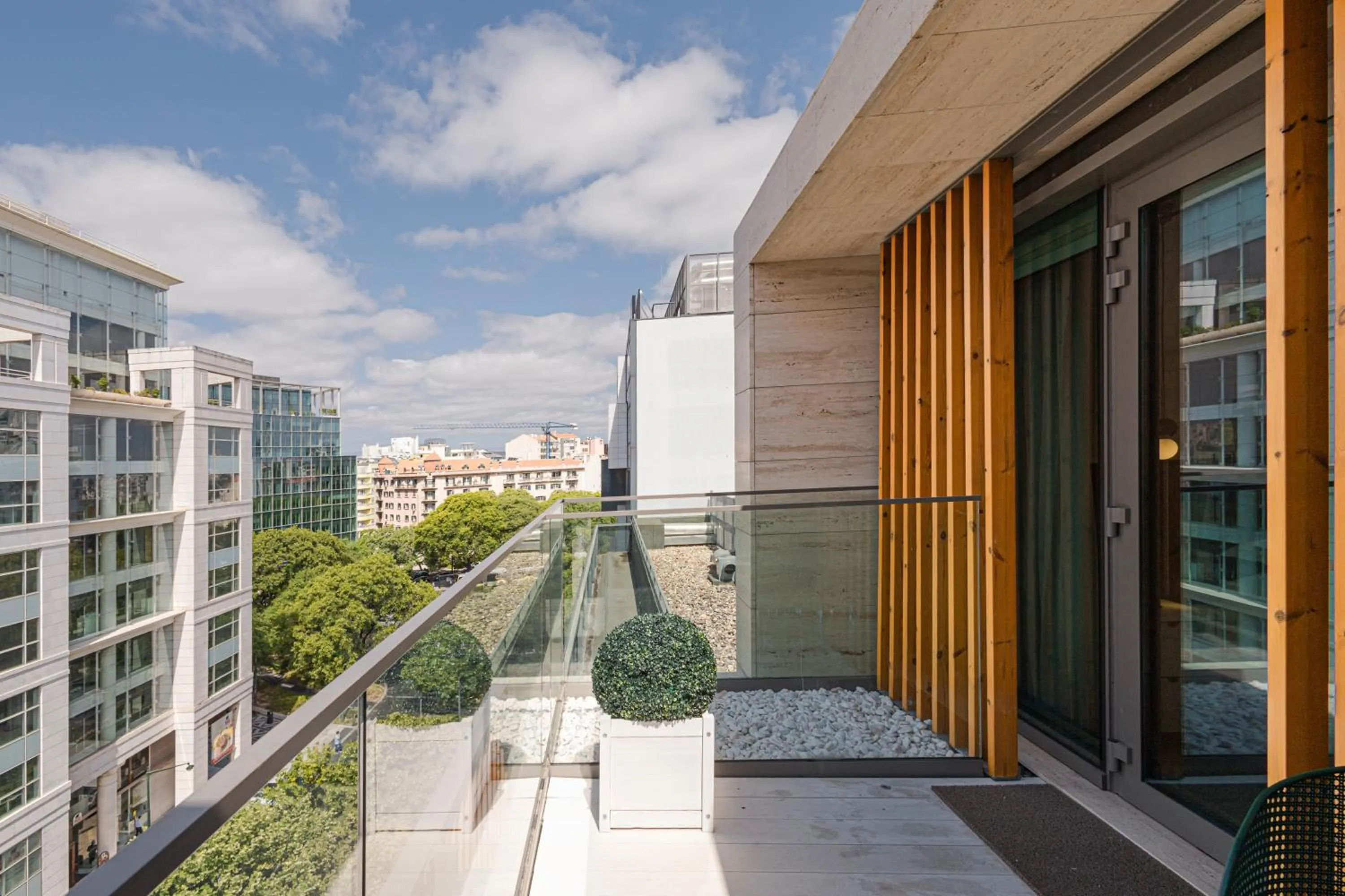 Balcony/Terrace in LUSTER Hotel