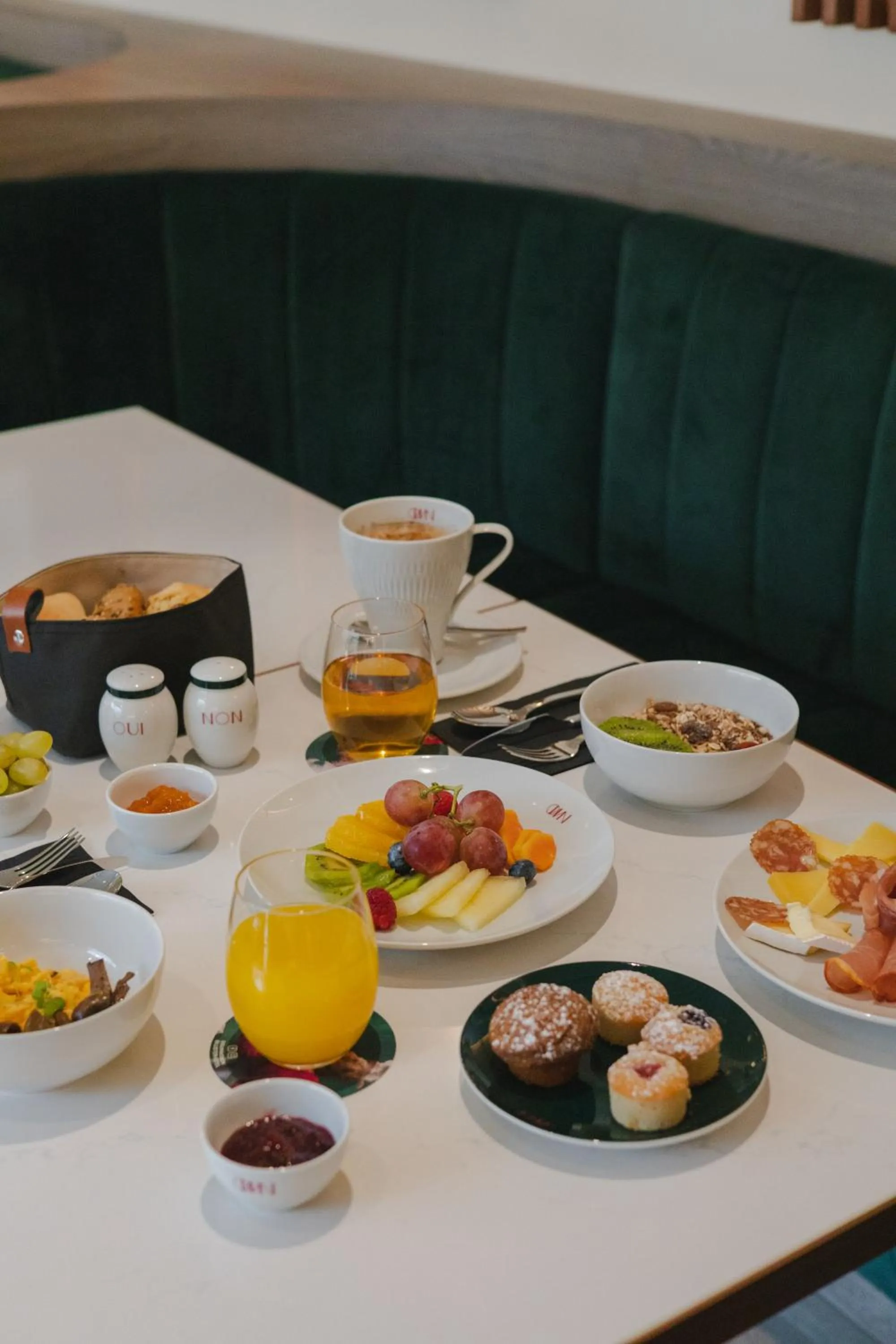 Breakfast in LUSTER Hotel