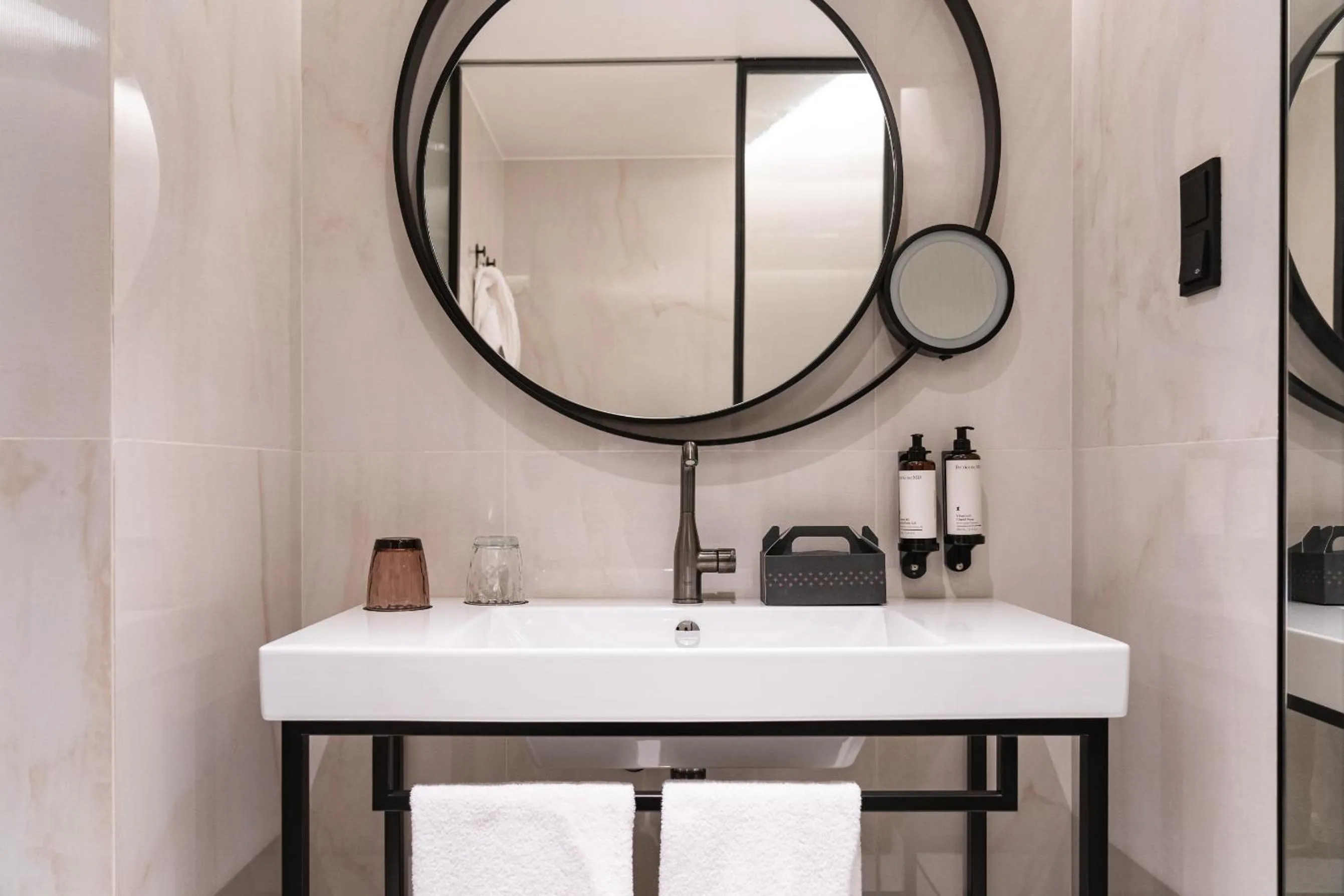 Bathroom in LUSTER Hotel