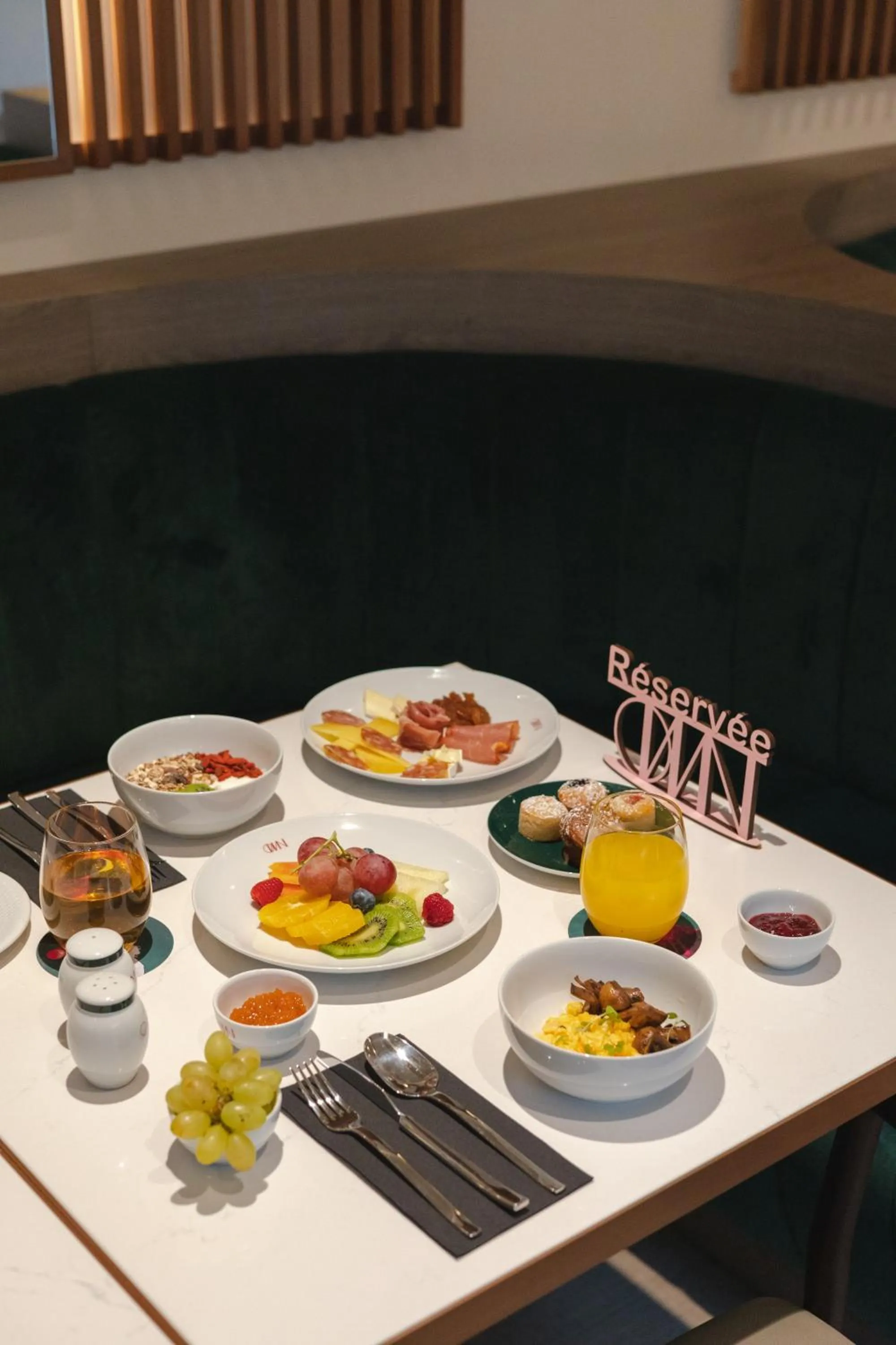 Breakfast in LUSTER Hotel