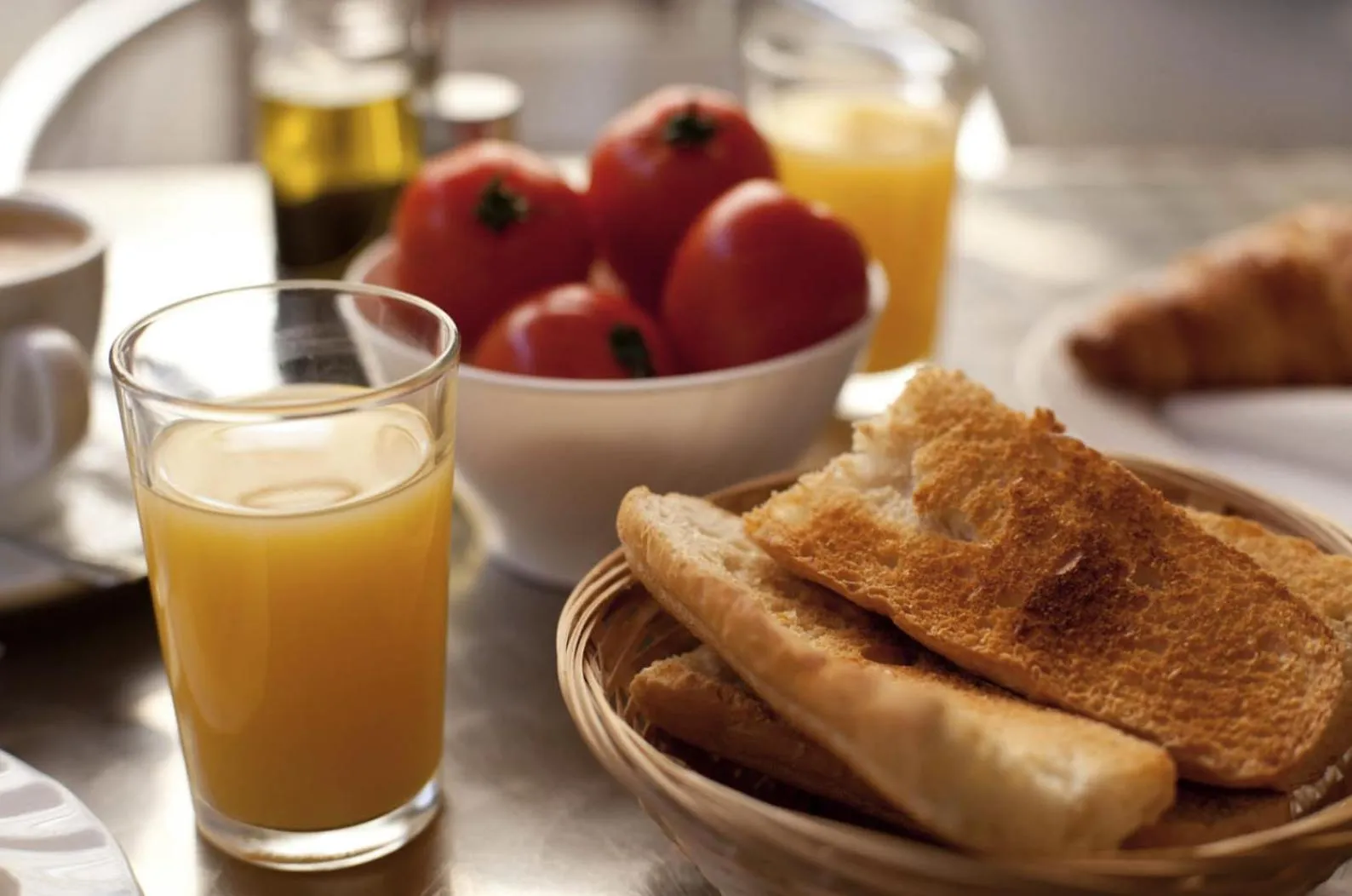 Breakfast in Hotel Ciutat De Sant Adria