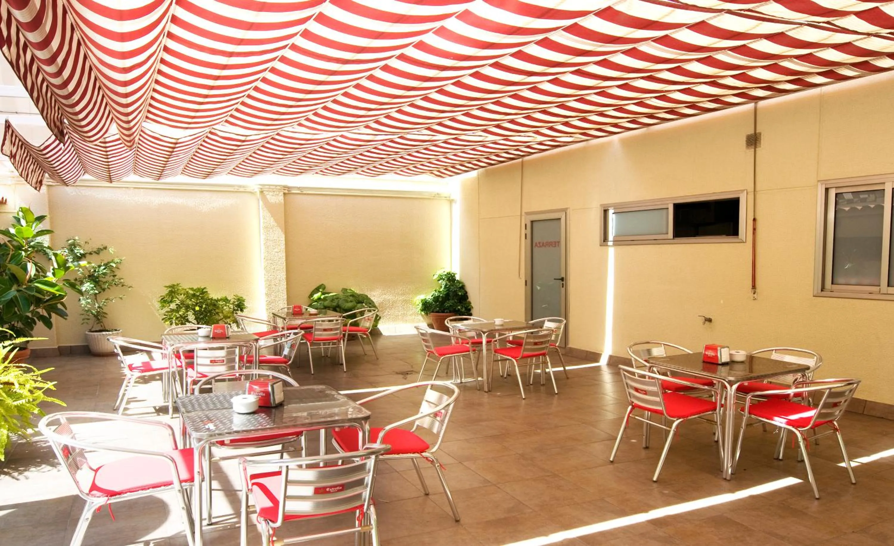 Balcony/Terrace in Hotel Ciutat De Sant Adria