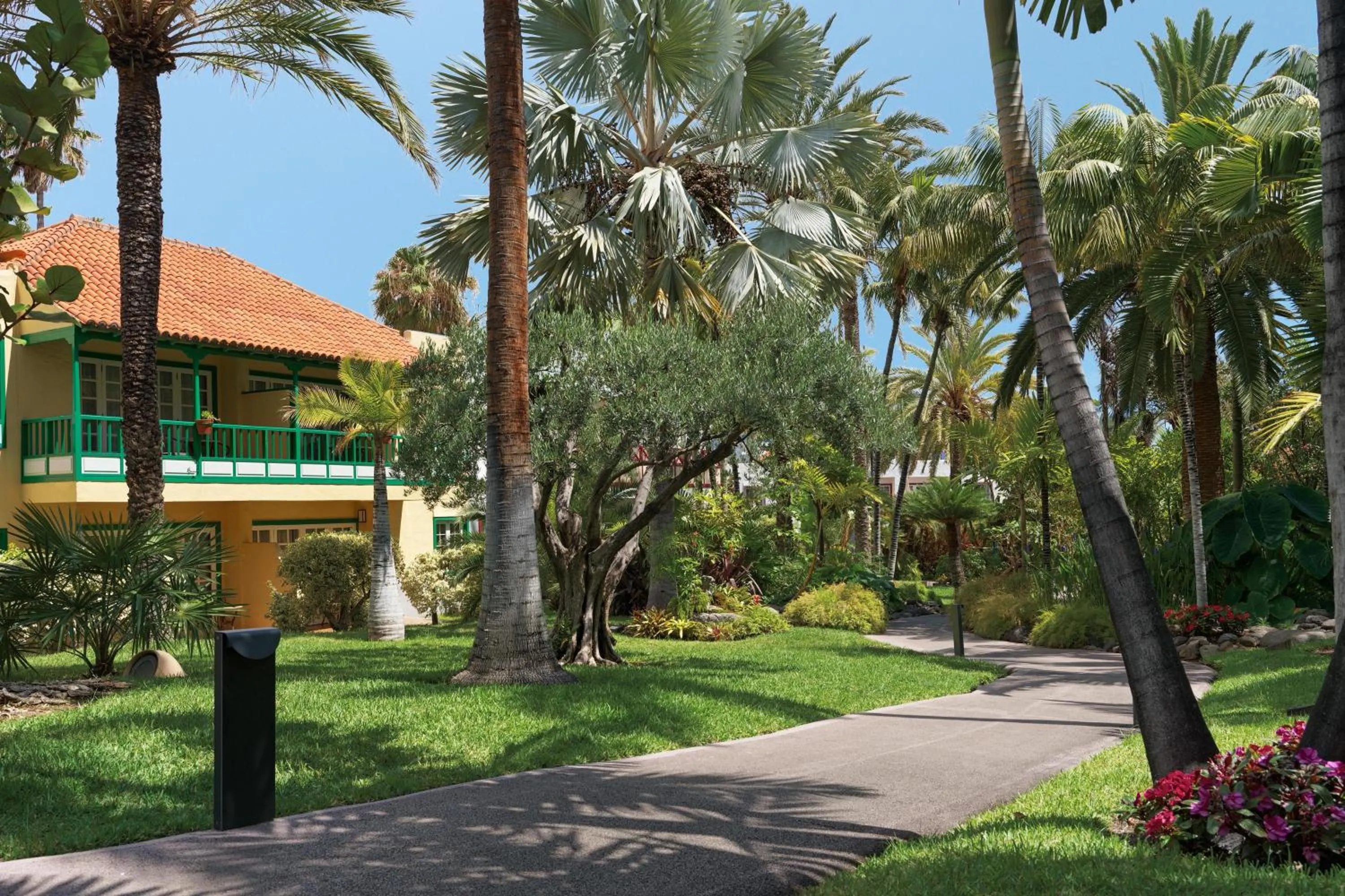 Garden in Hacienda San Jorge