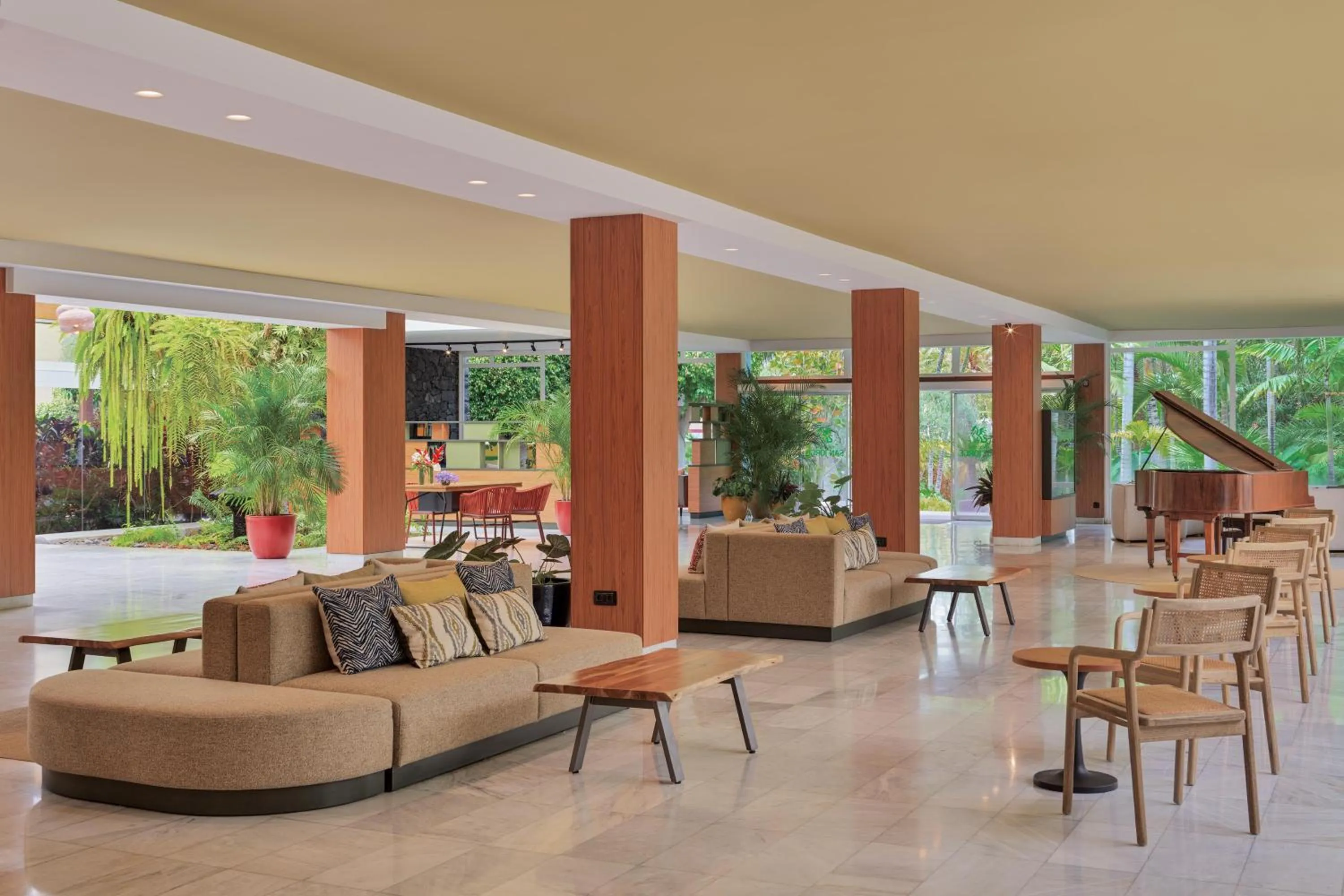 Lobby or reception in Hacienda San Jorge