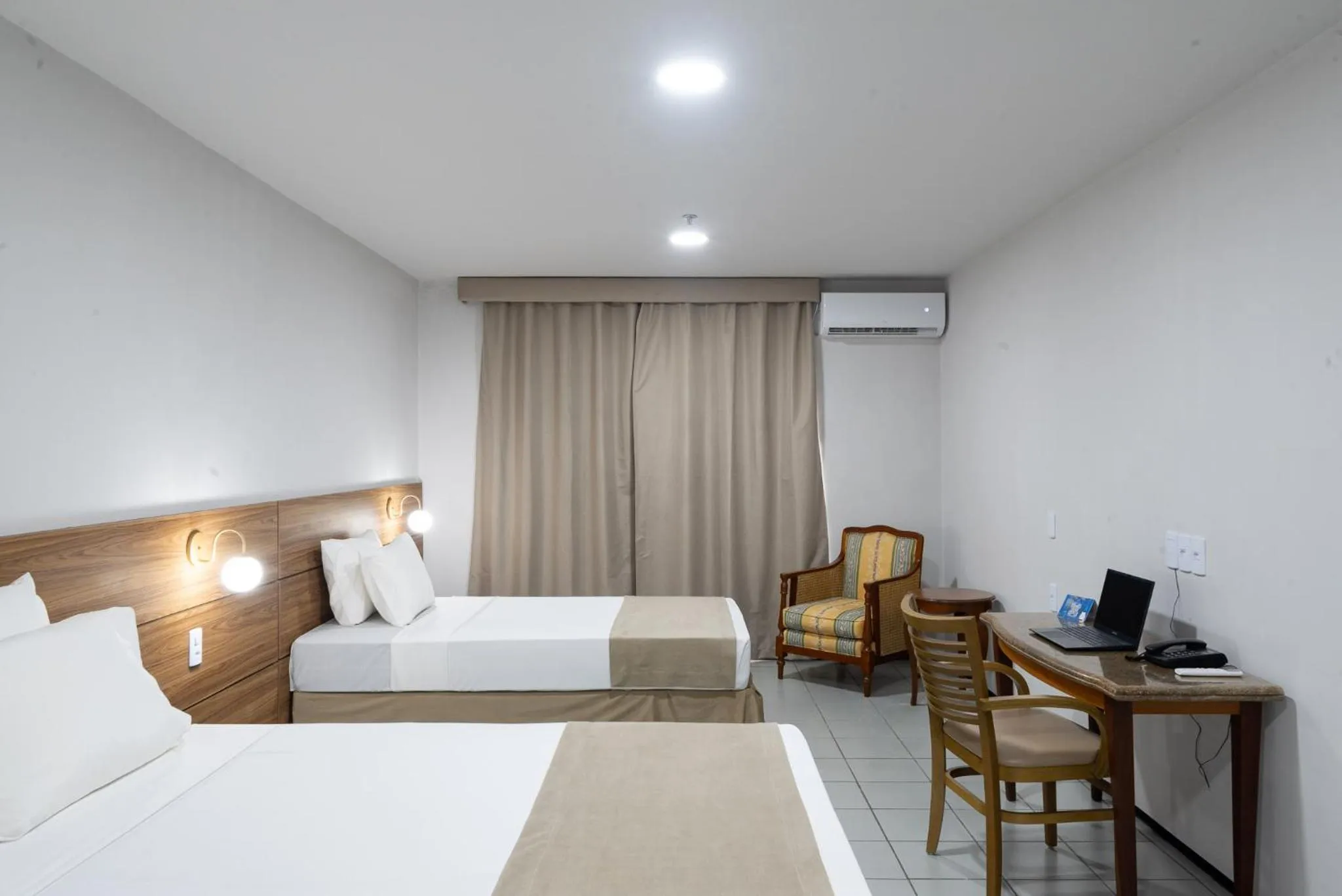 Bed in Hotel Resort Rio Poty