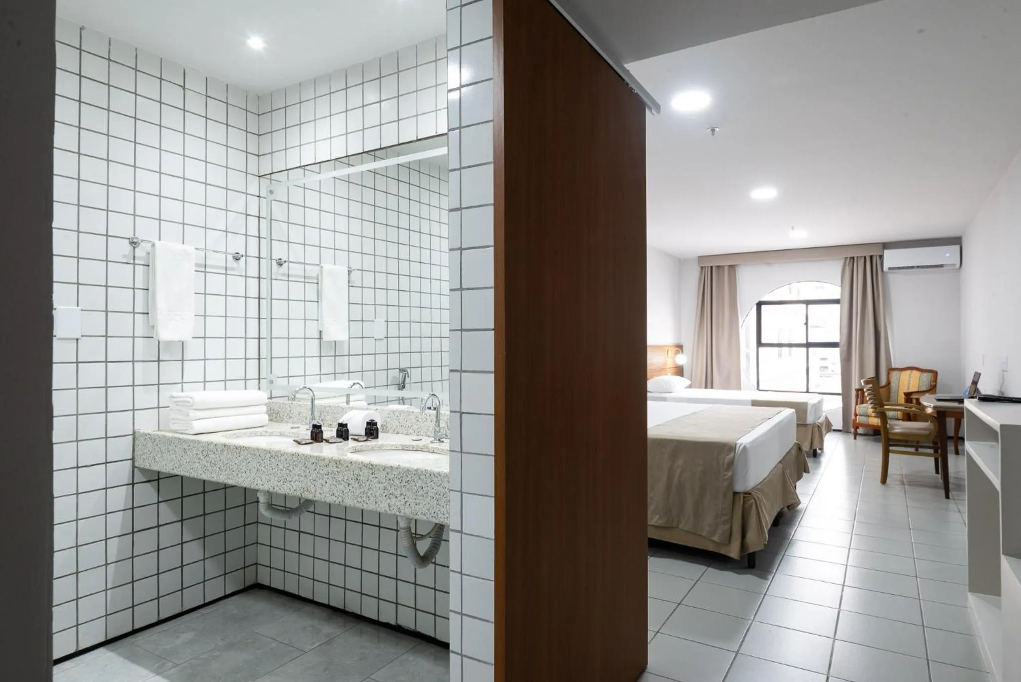 Bed in Hotel Resort Rio Poty