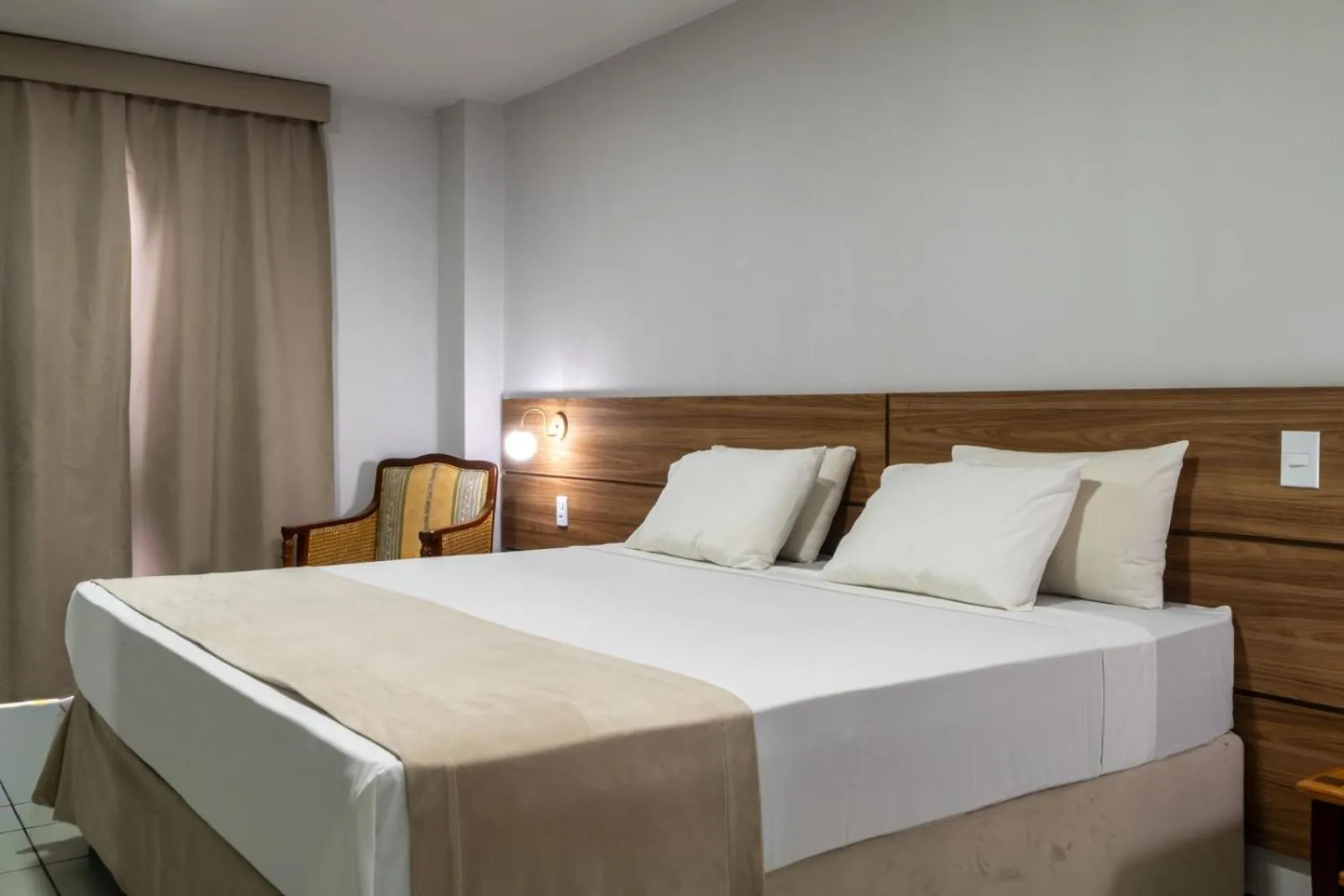 Bed in Hotel Resort Rio Poty