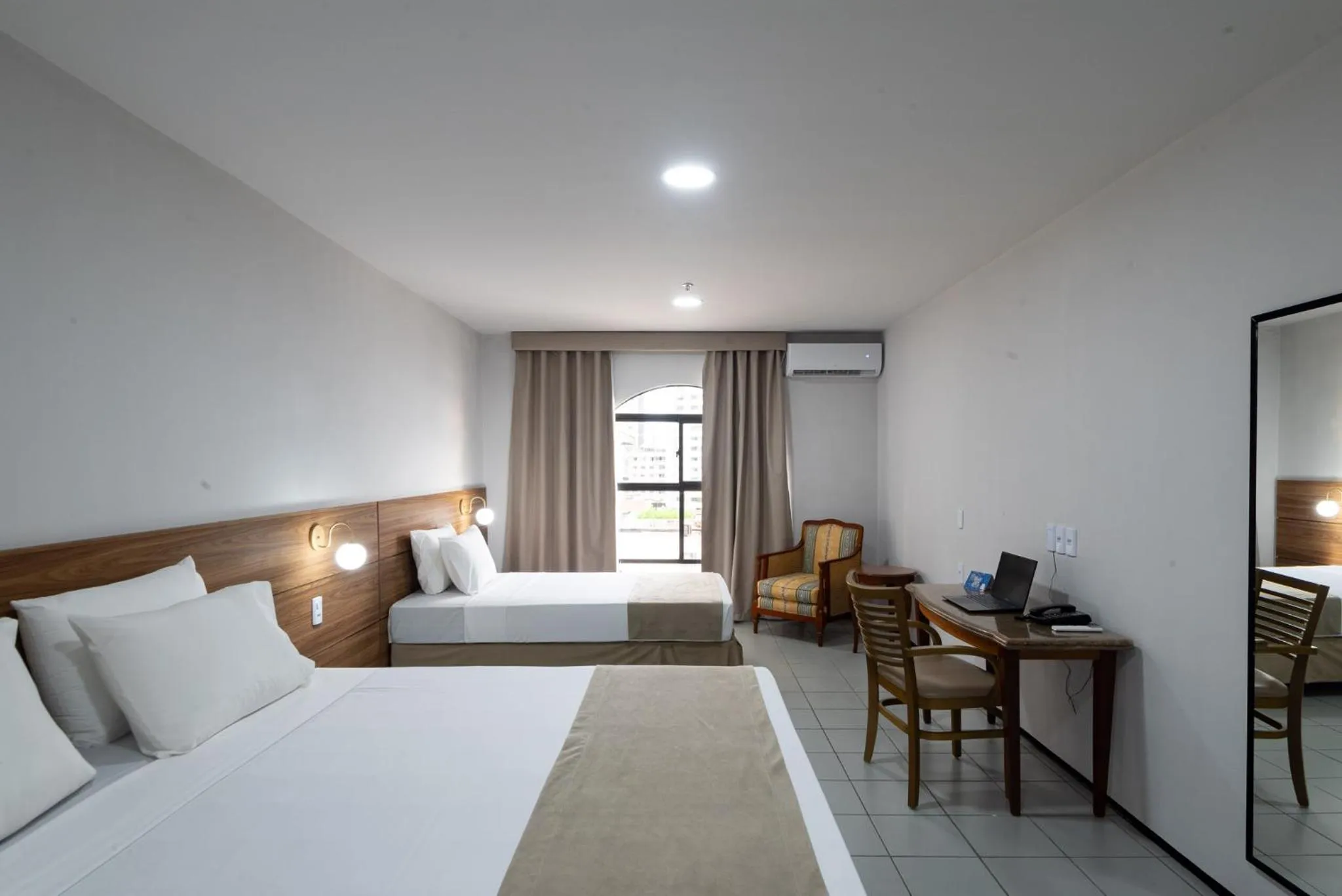 Bed in Hotel Resort Rio Poty