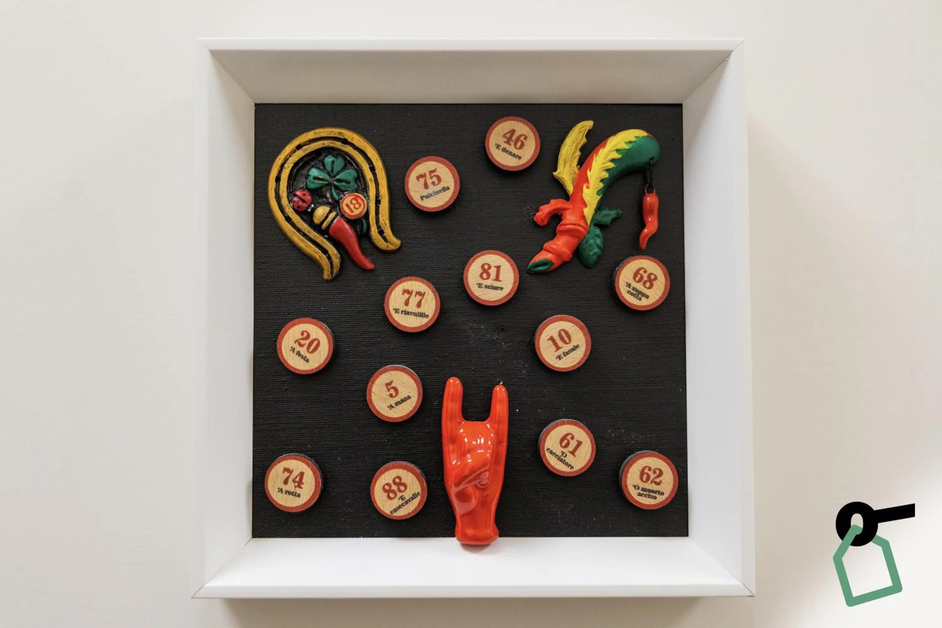 Decorative detail in HOTIDAY Room Collection - Napoli Botanique