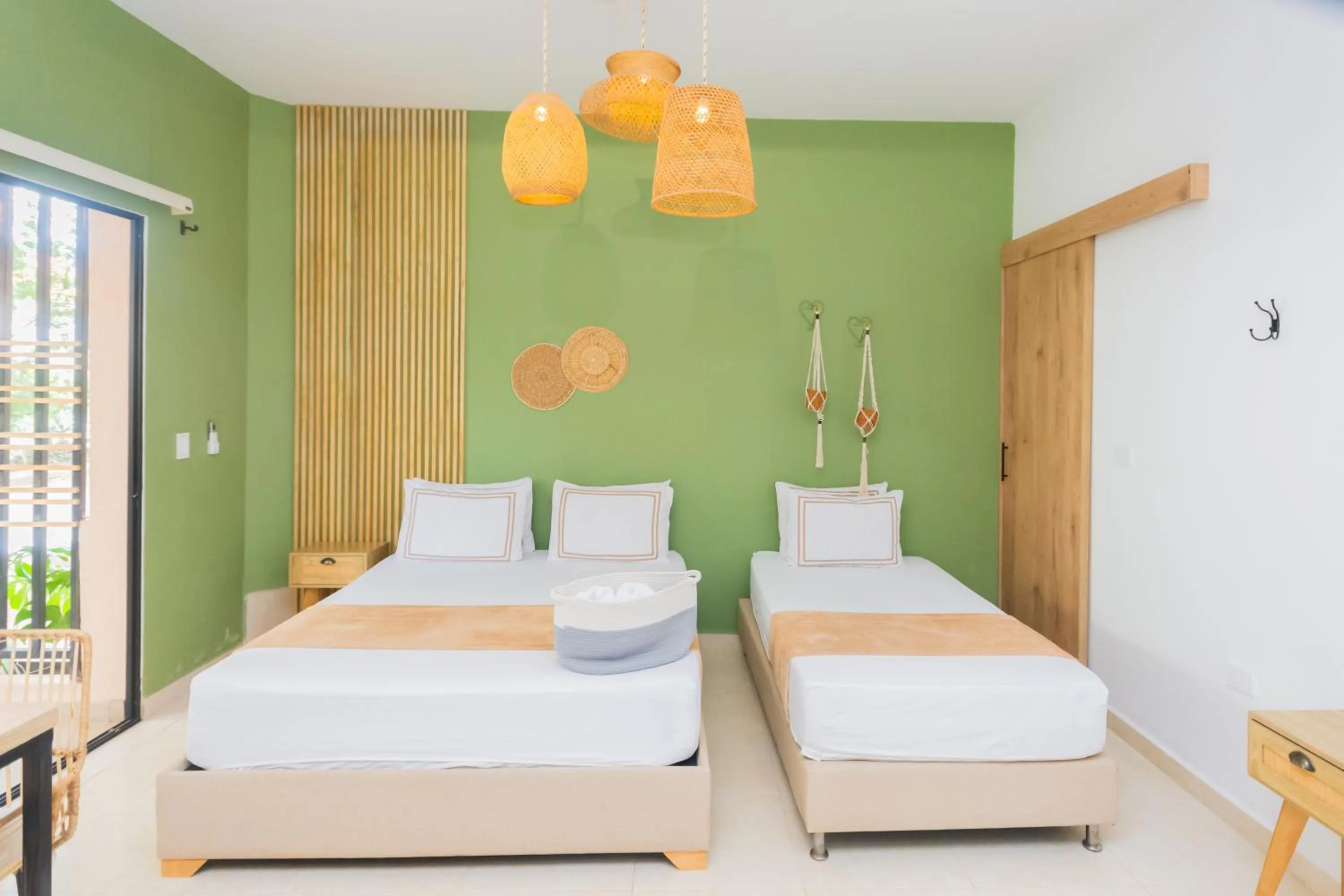 Bed in La Casona Hotel Boutique