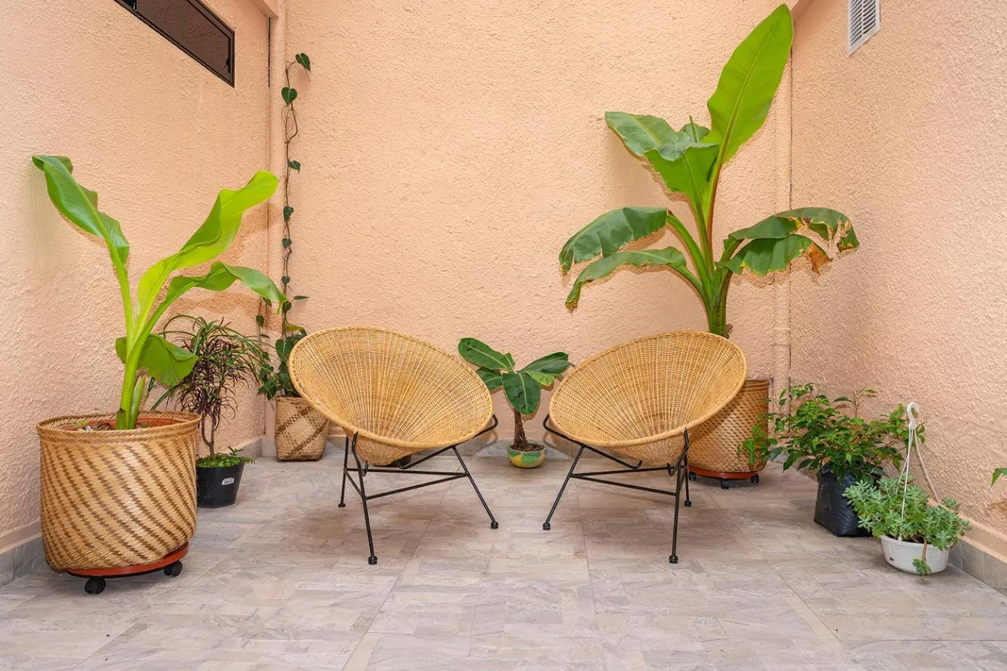 Living room in La Casona Hotel Boutique
