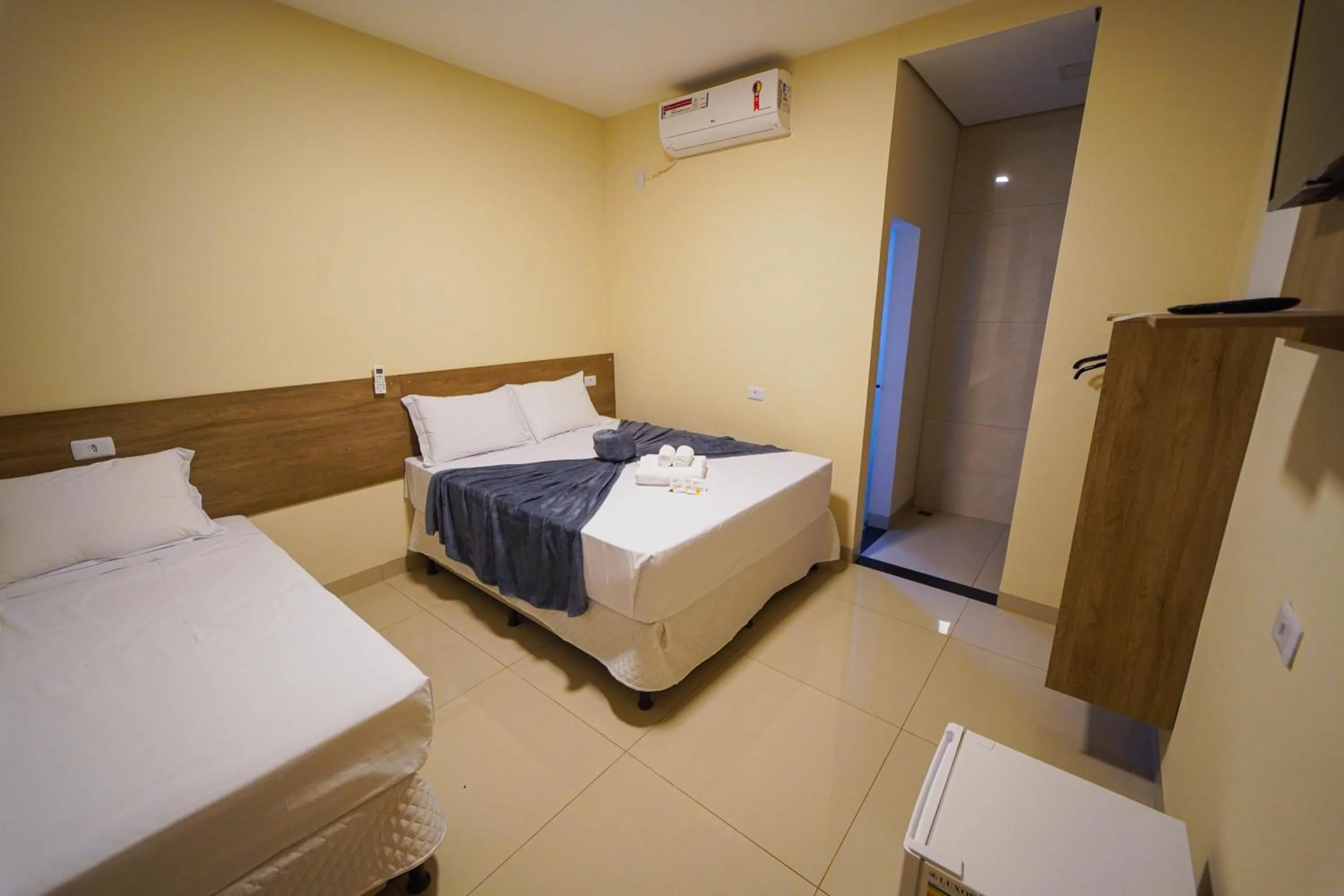 Bed in Verdant hotel