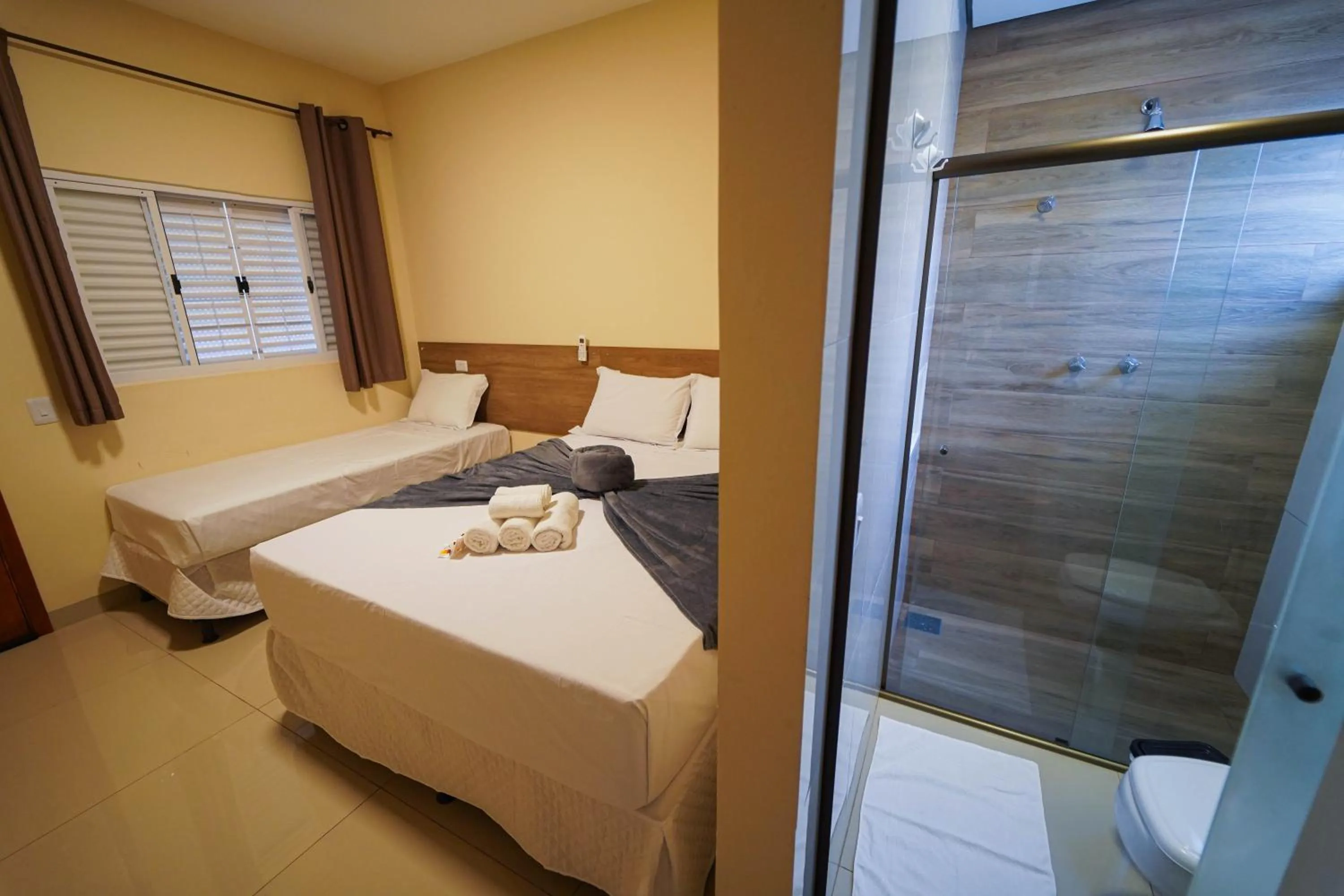 Bed in Verdant hotel