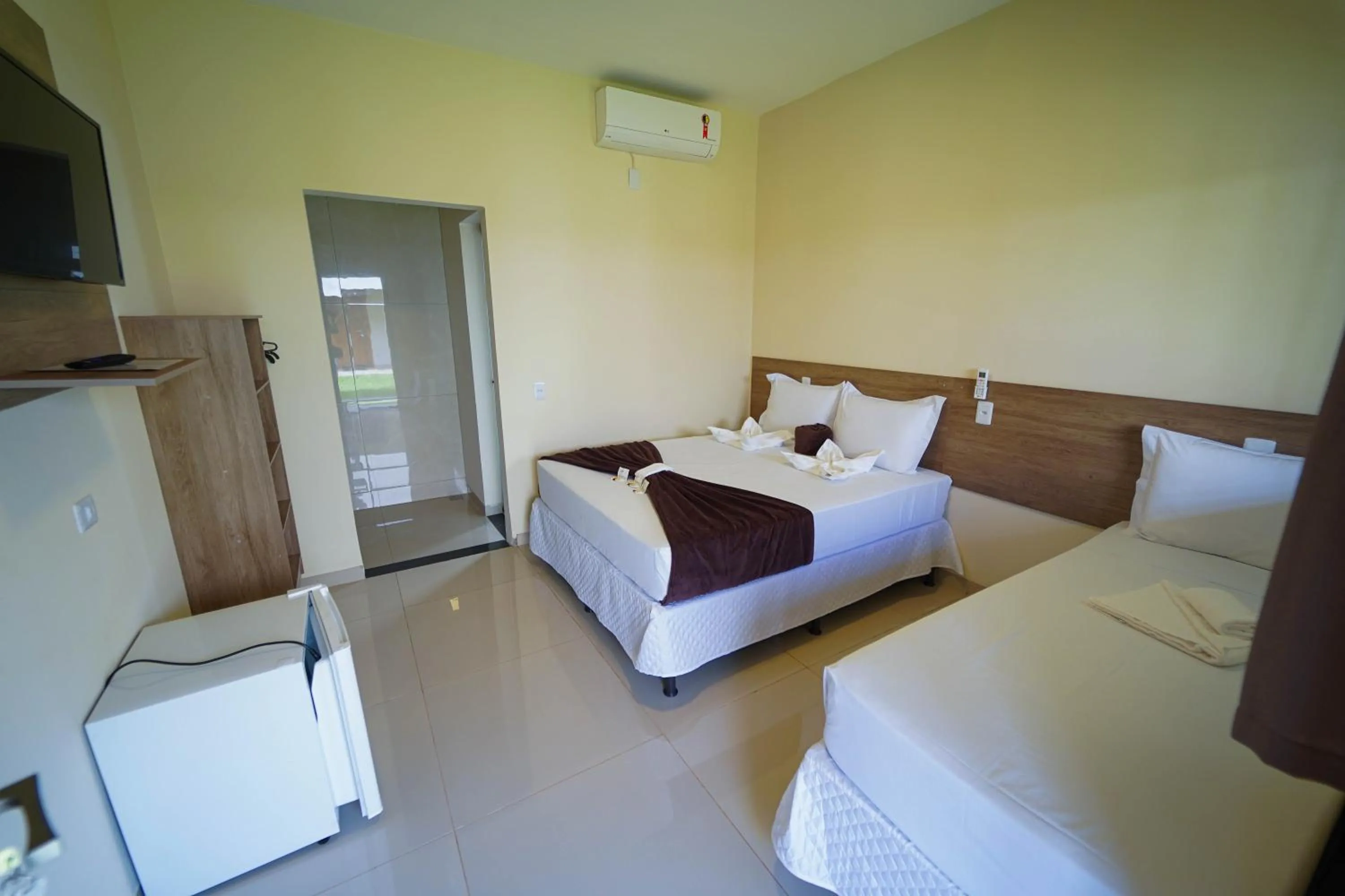 Bed in Verdant hotel