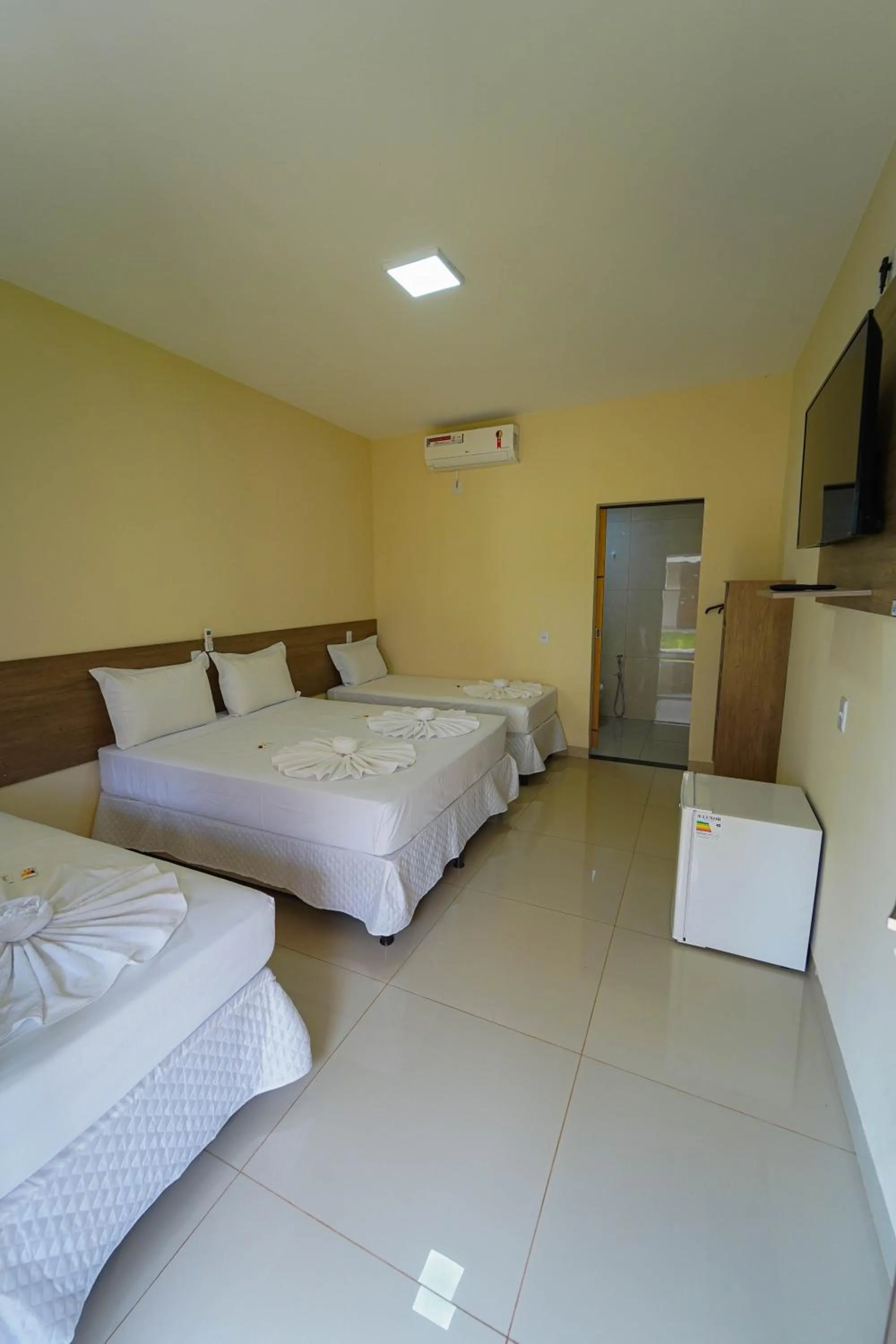 Bed in Verdant hotel