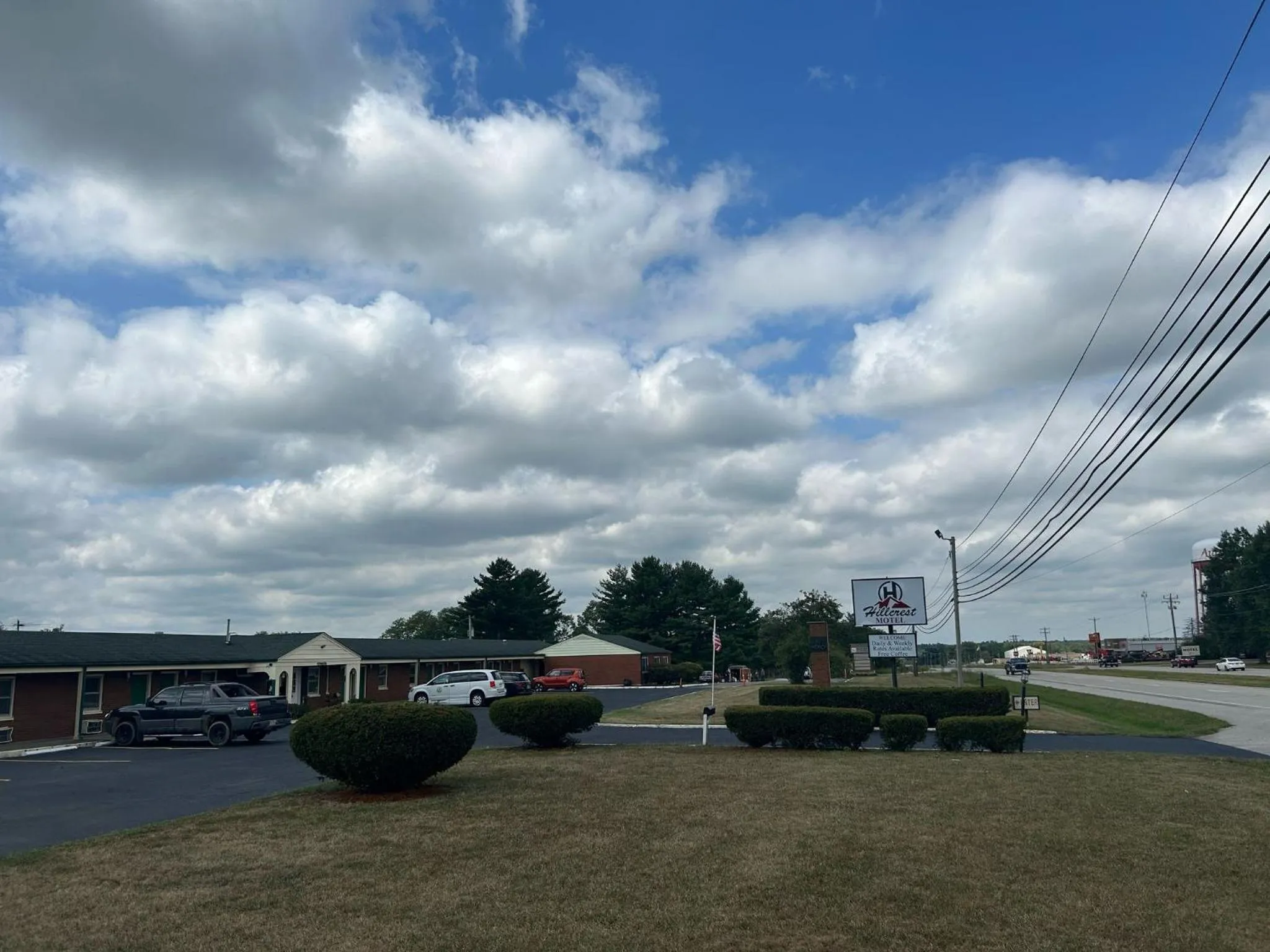 Property building in Hillcrest Motel by Oyo Aurora near Lawrenceburg