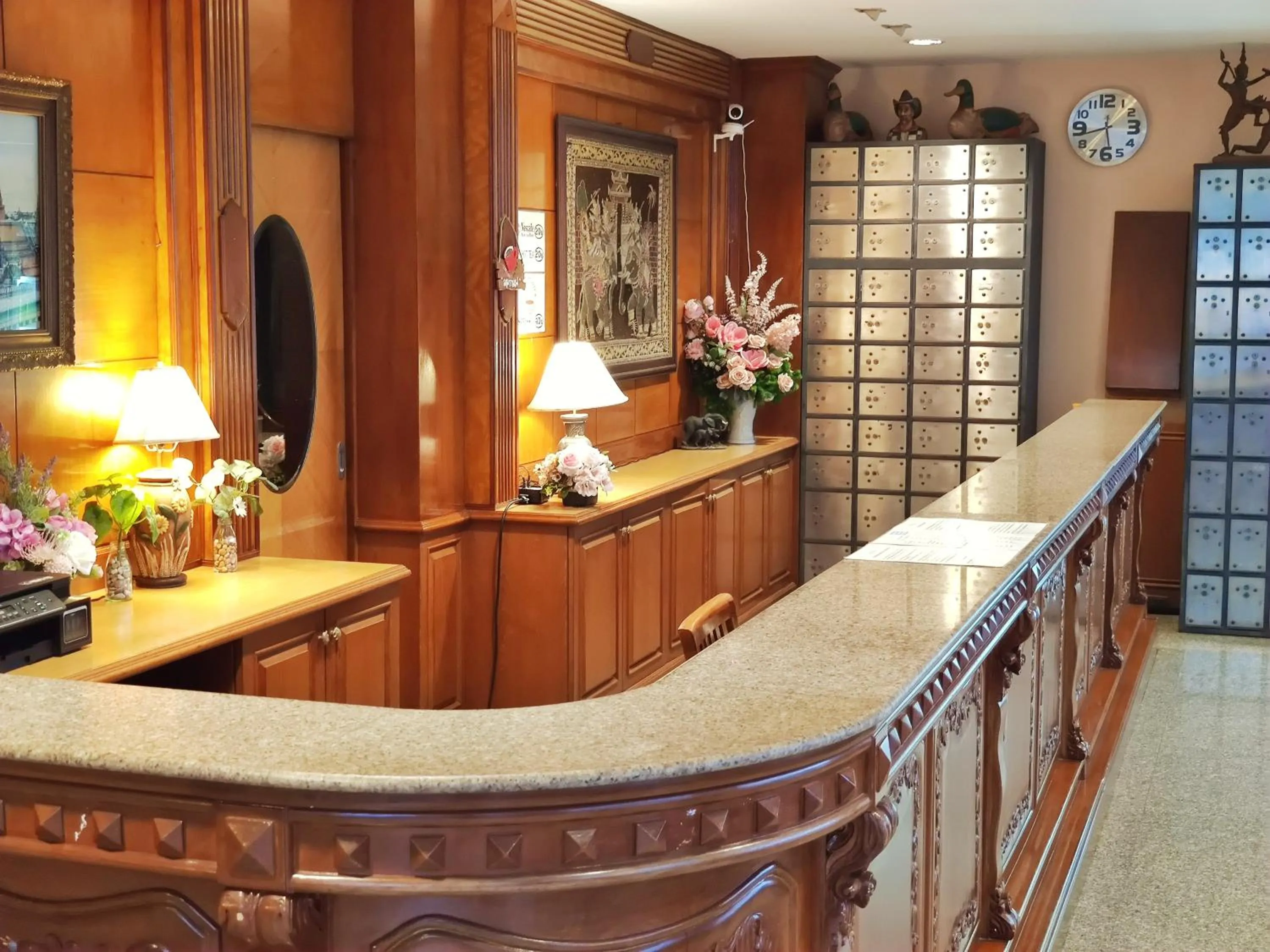 Lobby or reception in The Chanthong Residence and Hotel Pattaya