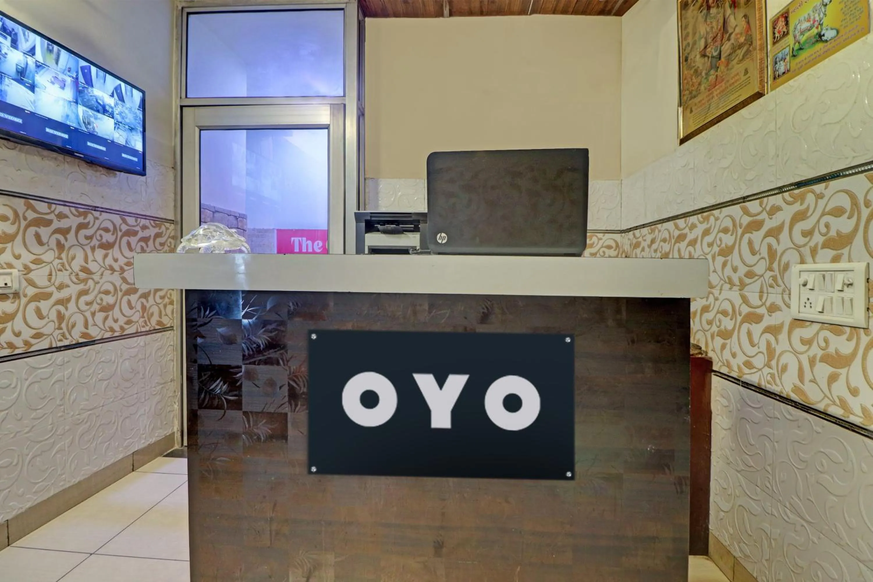 Lobby or reception in Collection O The Legend Hotel, Hisar