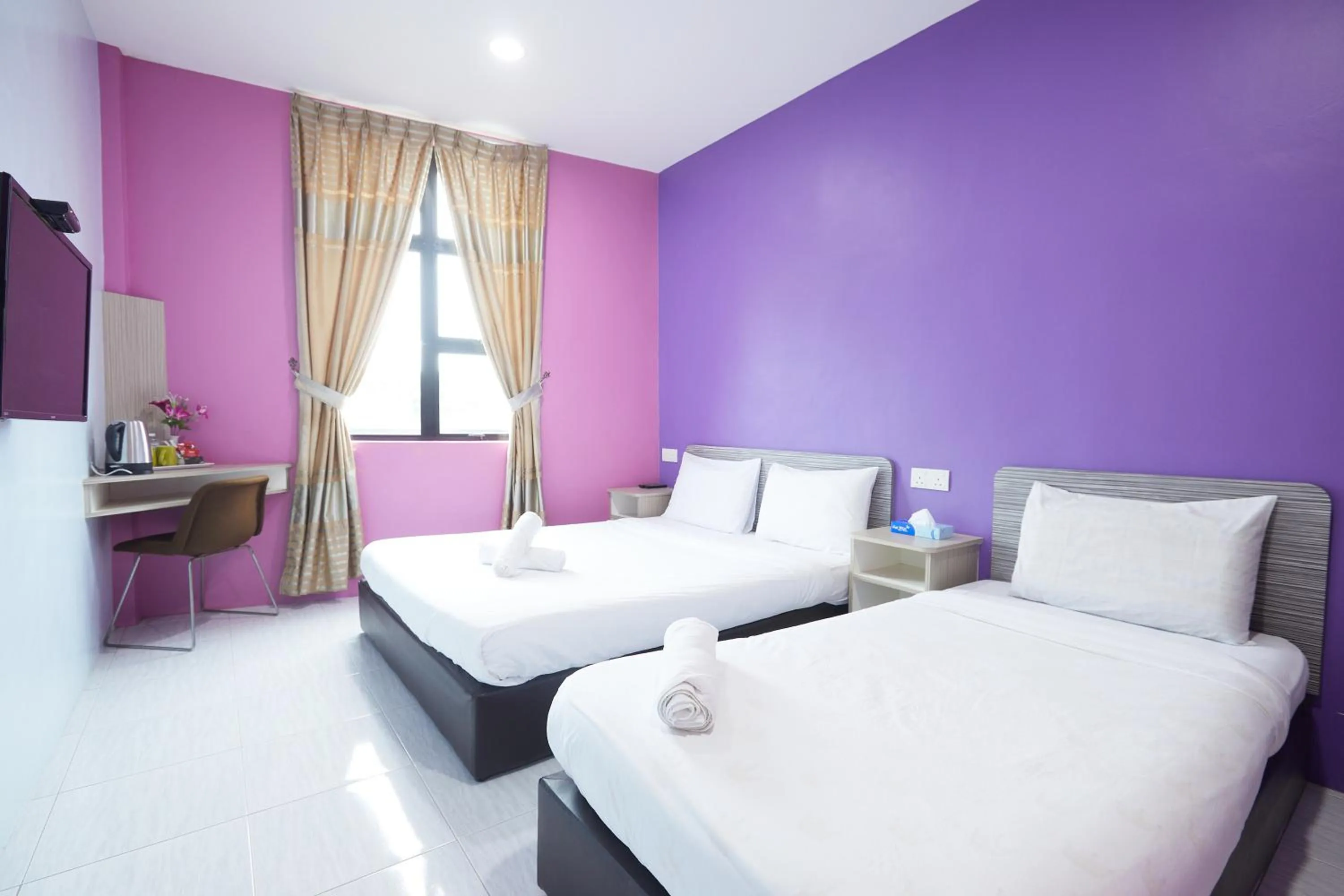 Bed in SY JERANTUT HOTEL