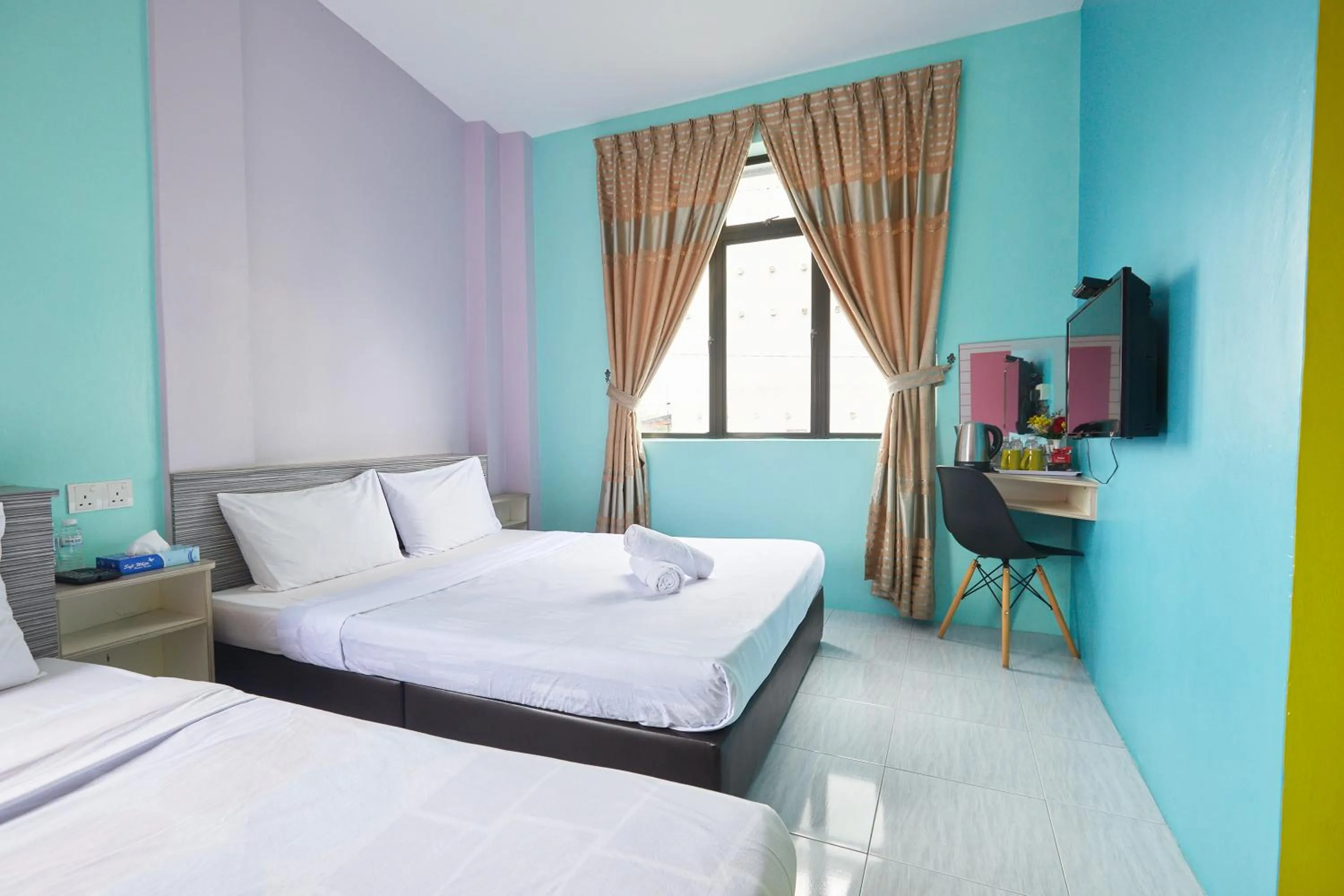 Bed in SY JERANTUT HOTEL