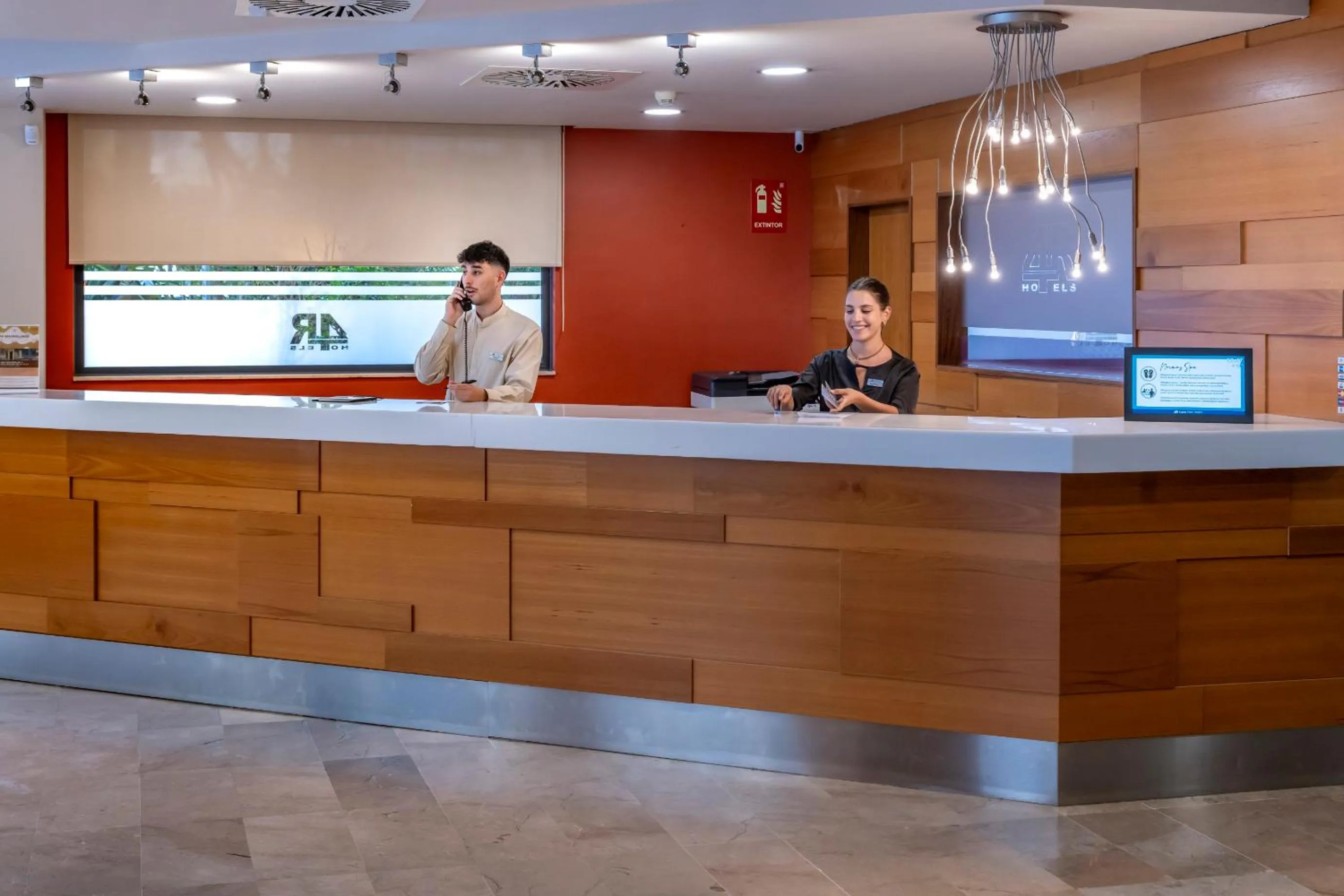 Lobby or reception in 4R Salou Park Resort II