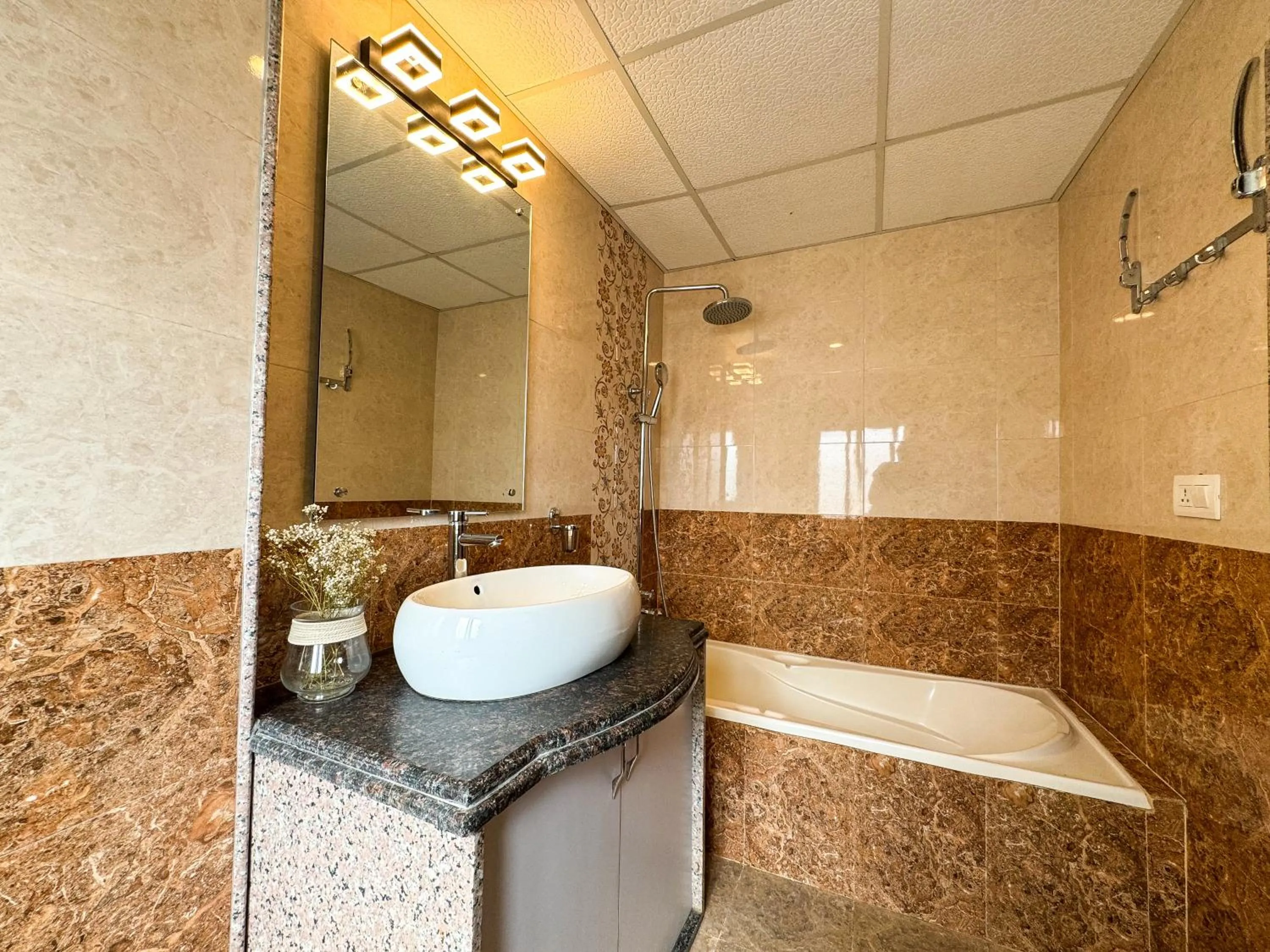 Shower in Hotel Abi International