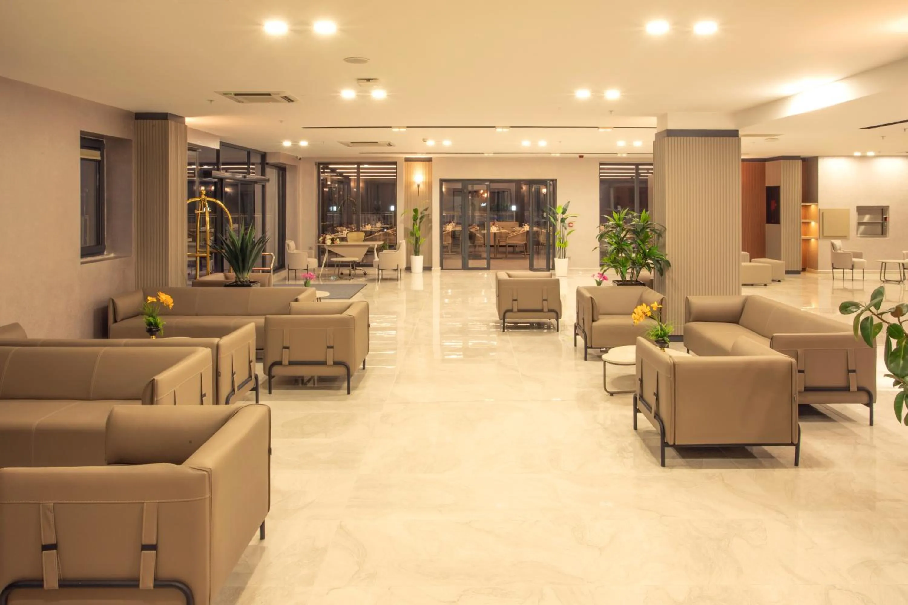 Lobby or reception in First Joy Hotel