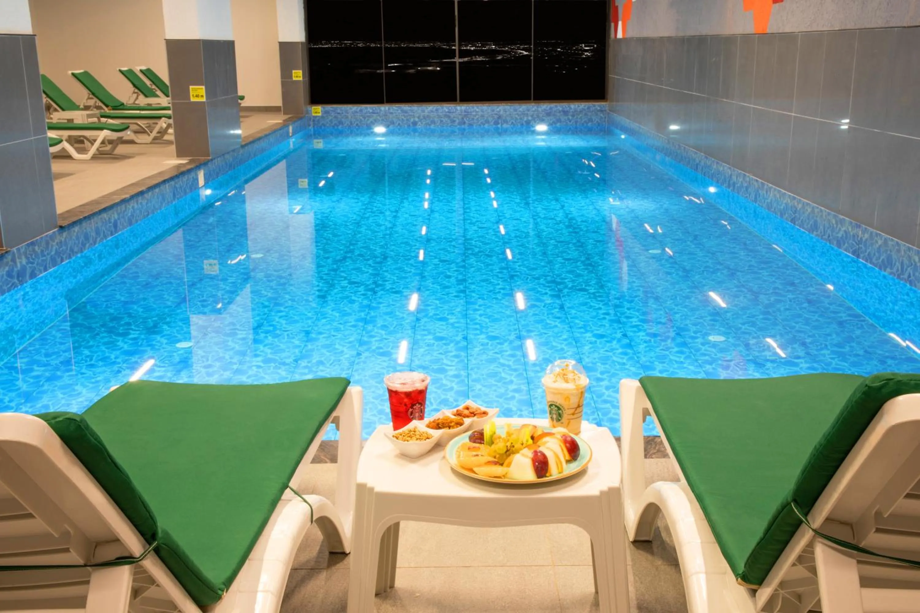 Swimming pool in First Joy Hotel