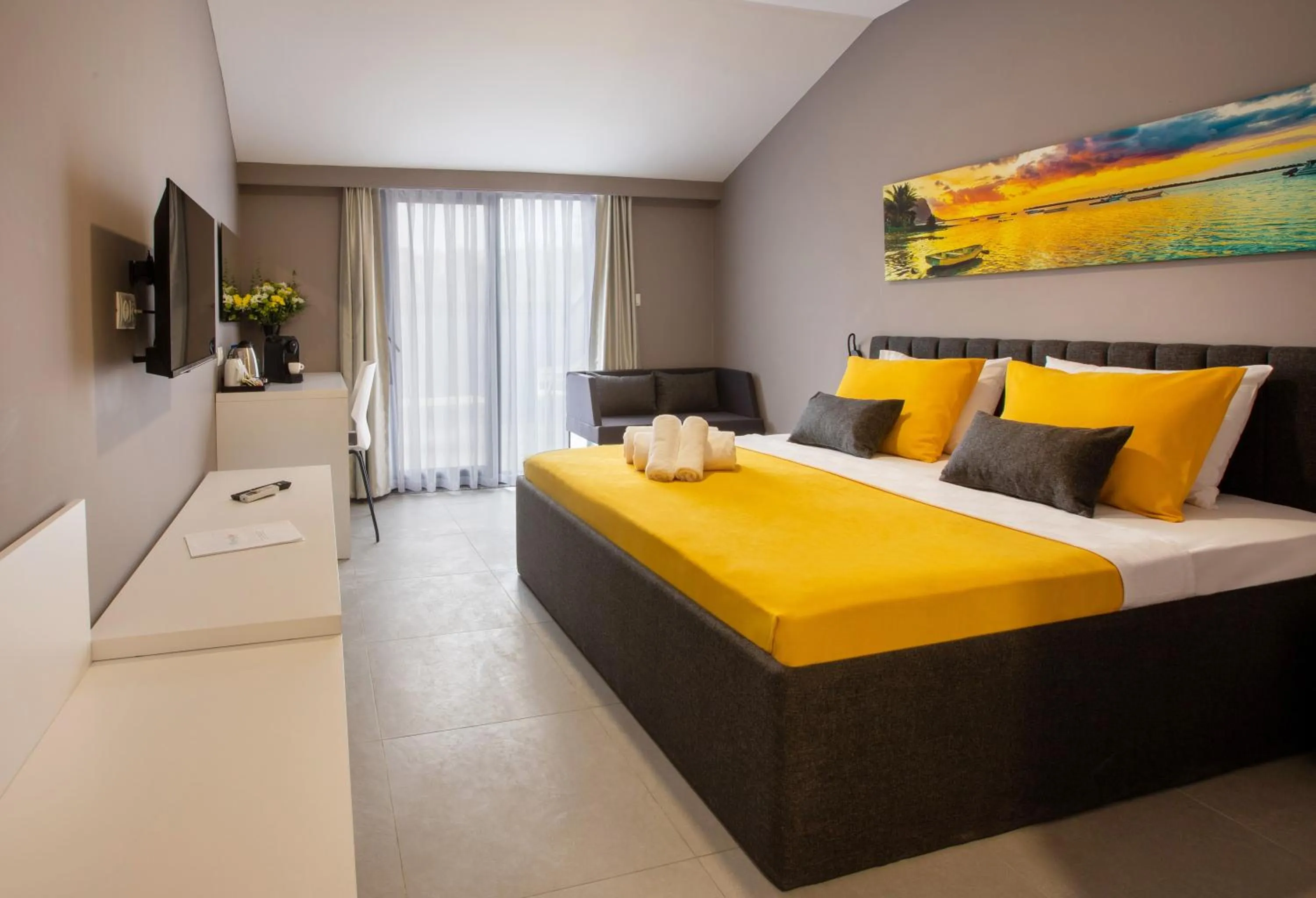 Bed in First Joy Hotel