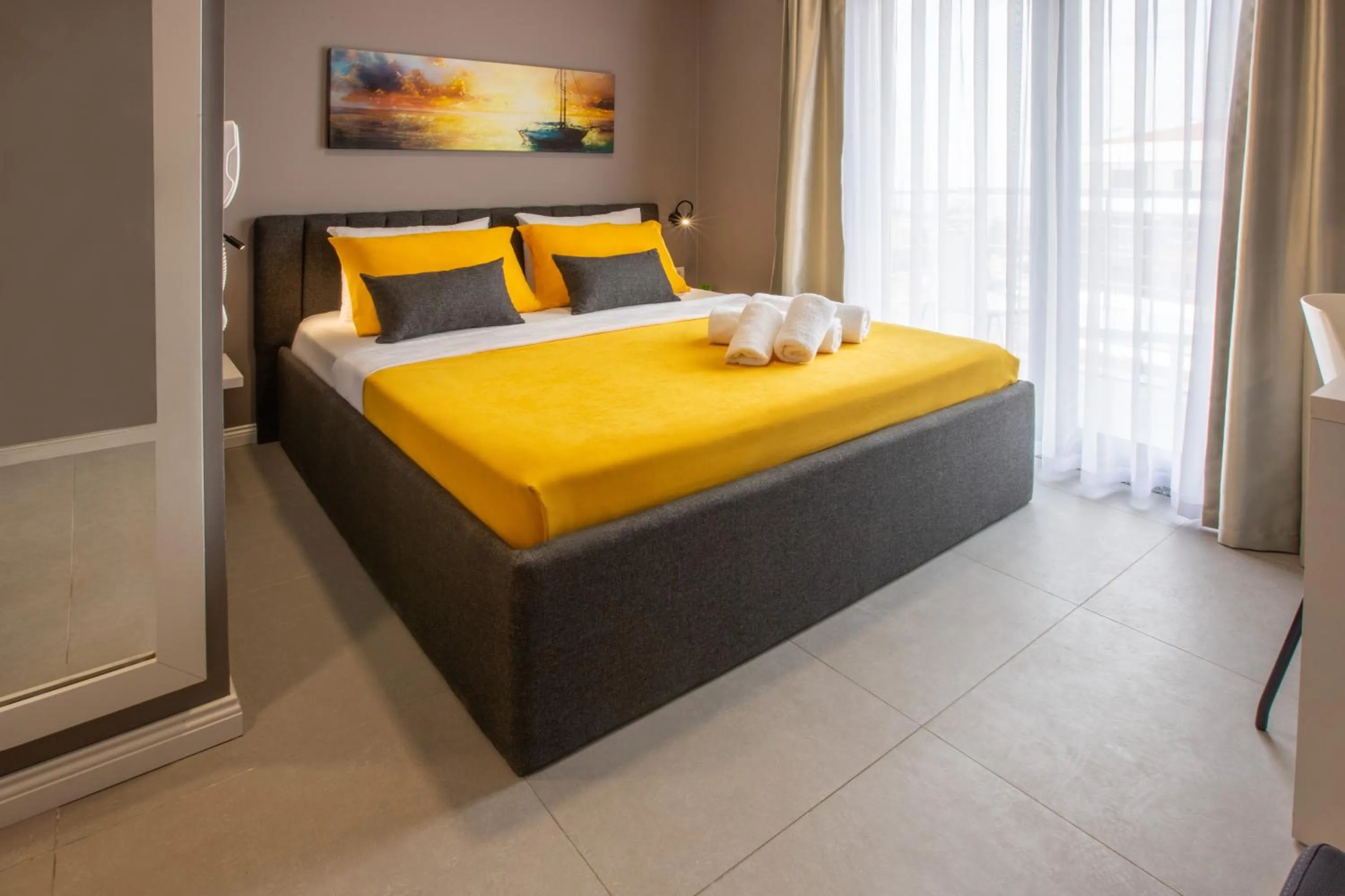 Bed in First Joy Hotel