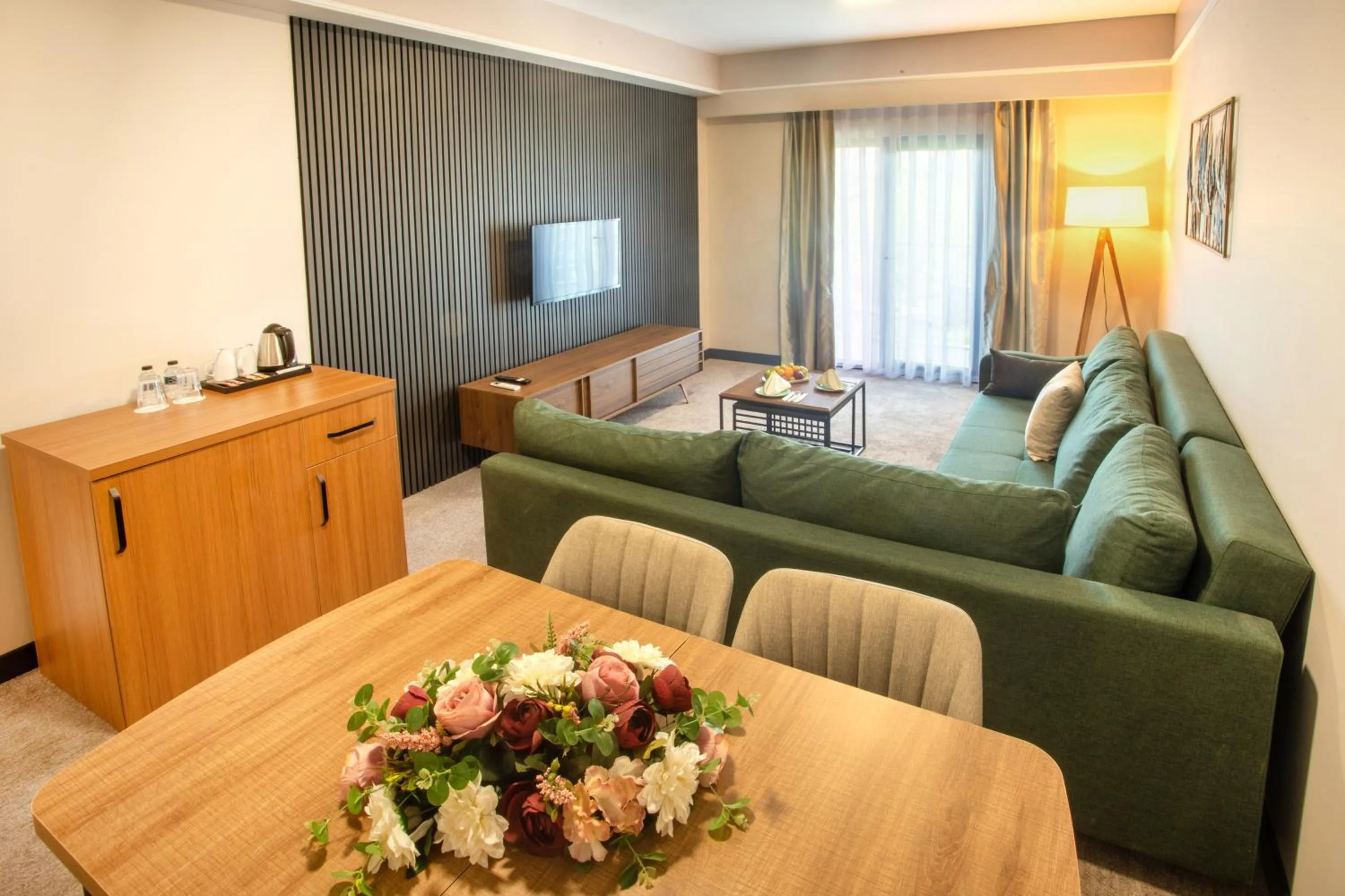 Living room in First Joy Hotel