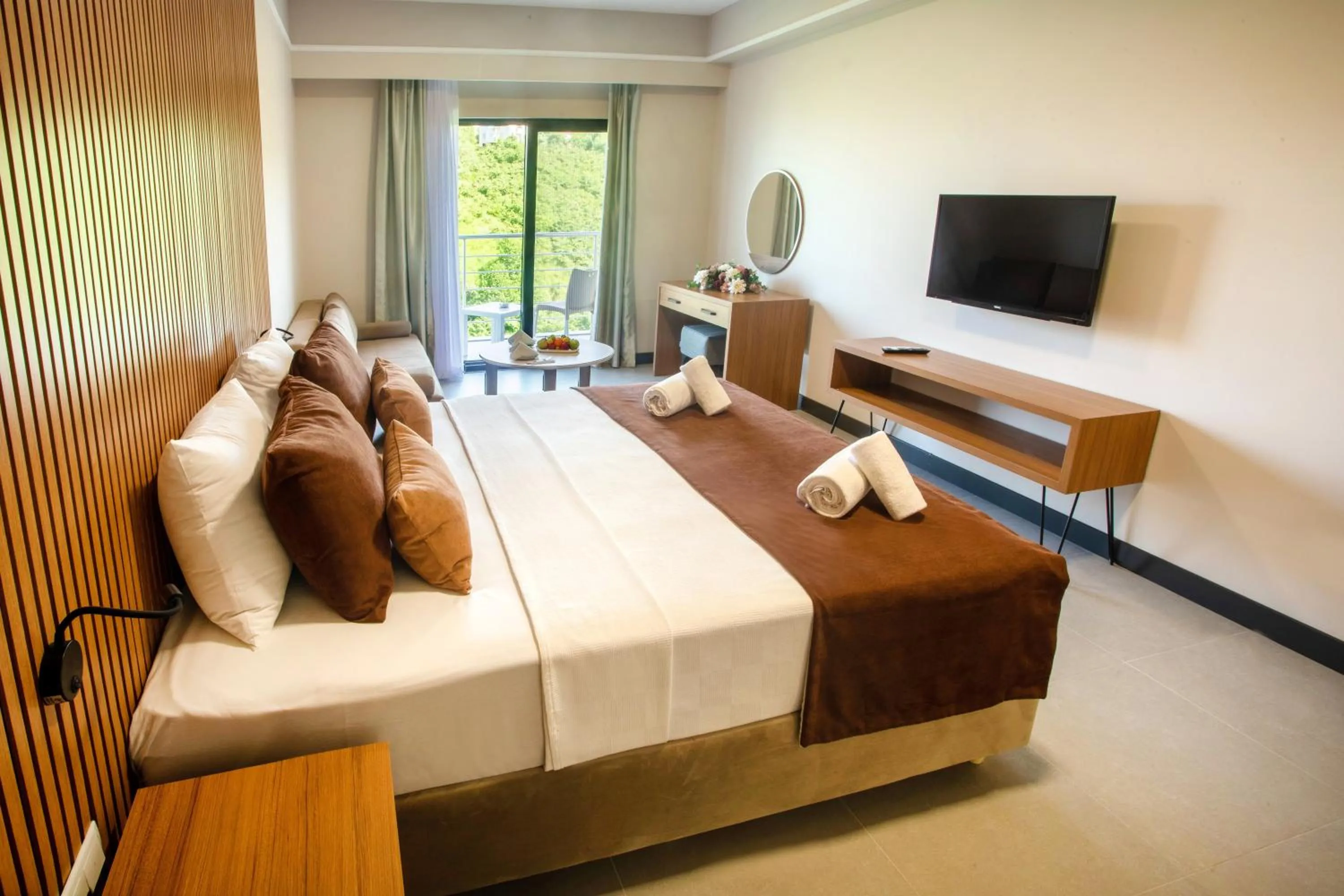 Bedroom, Bed in First Joy Hotel