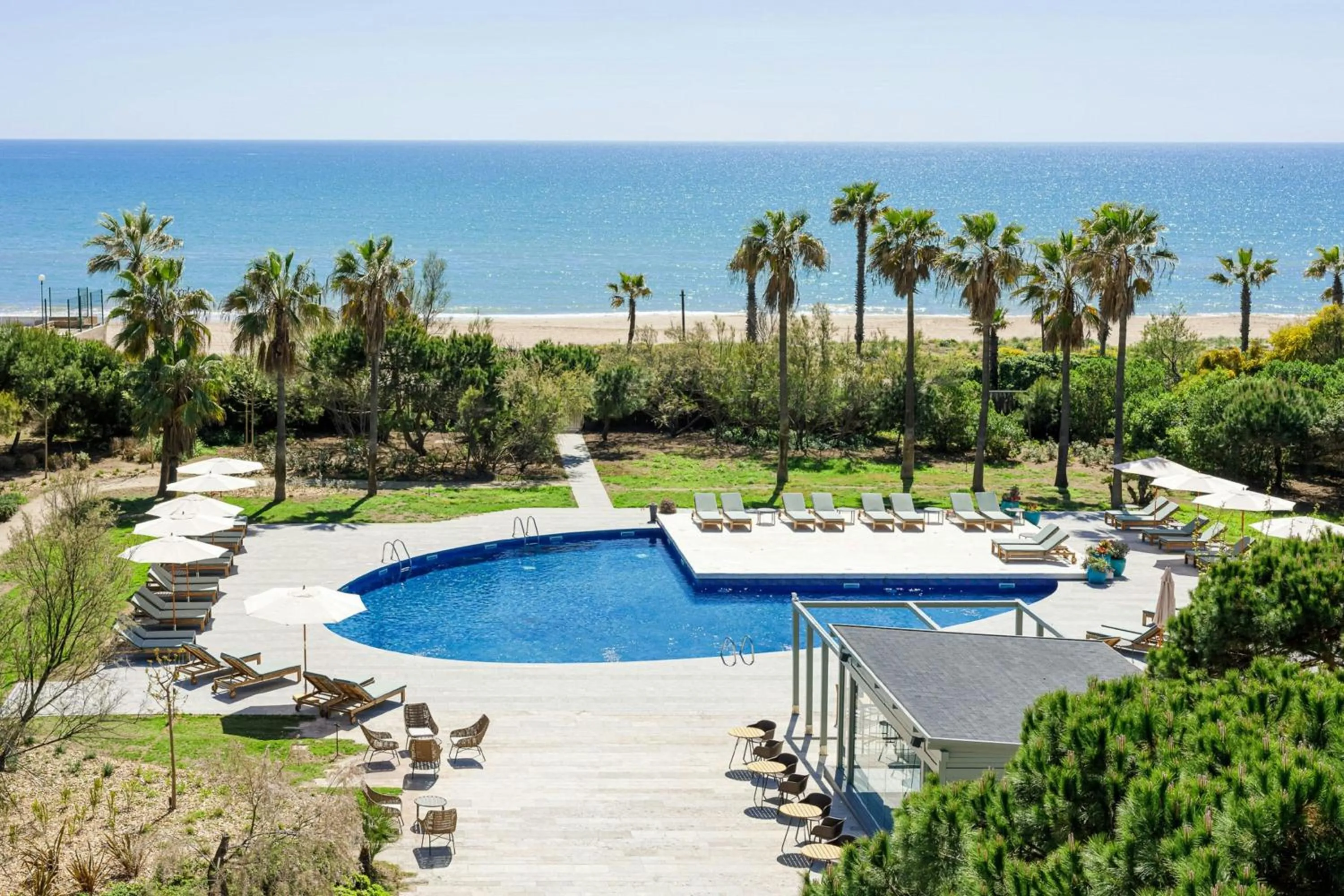 Swimming pool in AC Hotel by Marriott Gava Mar Airport