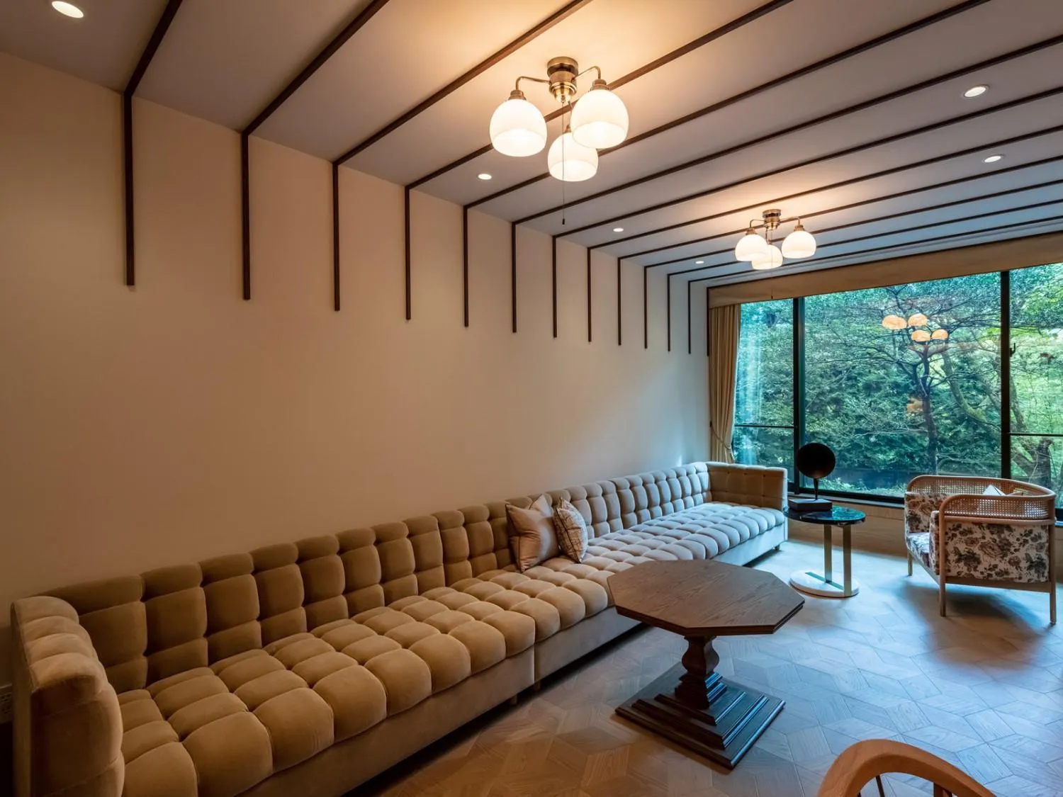 Living room in Fufu Nikko