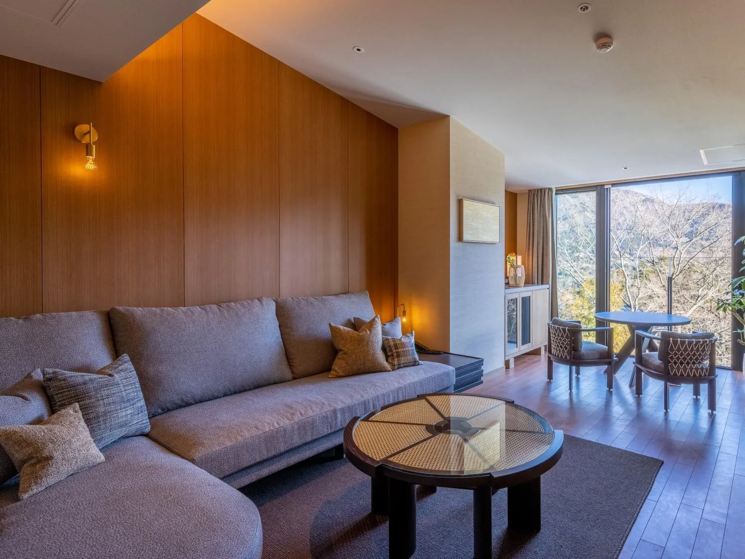 Living room in Fufu Hakone